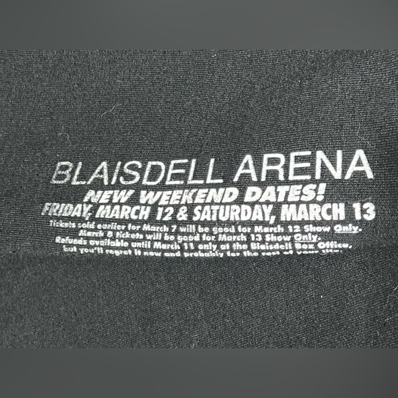 Metallica Metallica Sweatshirt Blaisdell Arena Black Crewneck RARE Size US M / EU 48-50 / 2 - 3 Thumbnail