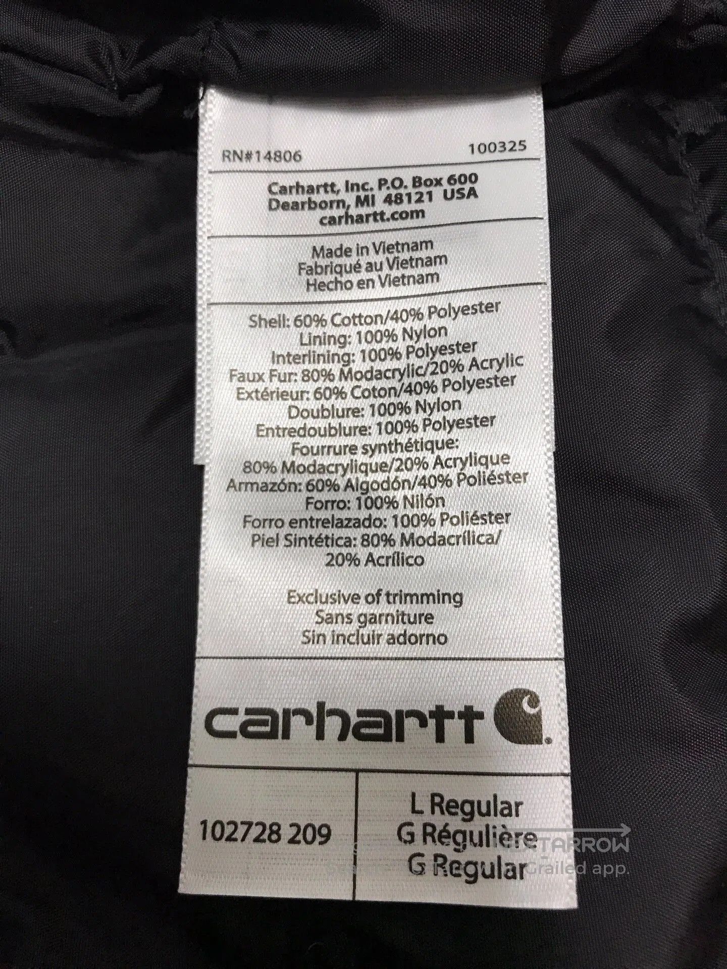 Carhartt Carhartt Mainline Parka. Size US L / EU 52-54 / 3 - 9 Thumbnail