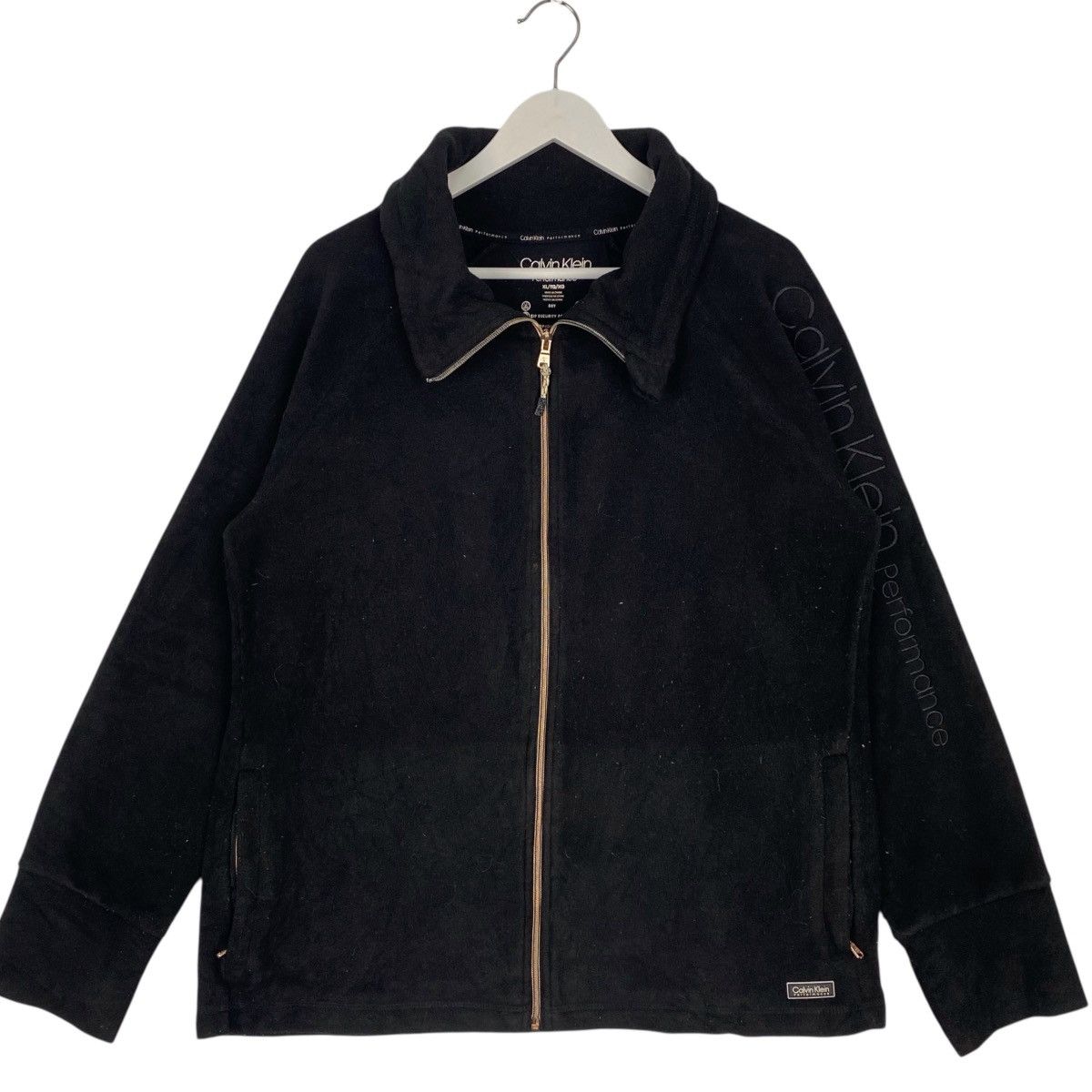 Other Vintage Calvin Klein Performance Fleece Sweater Black Size US XL / EU 56 / 4 - 1 Thumbnail
