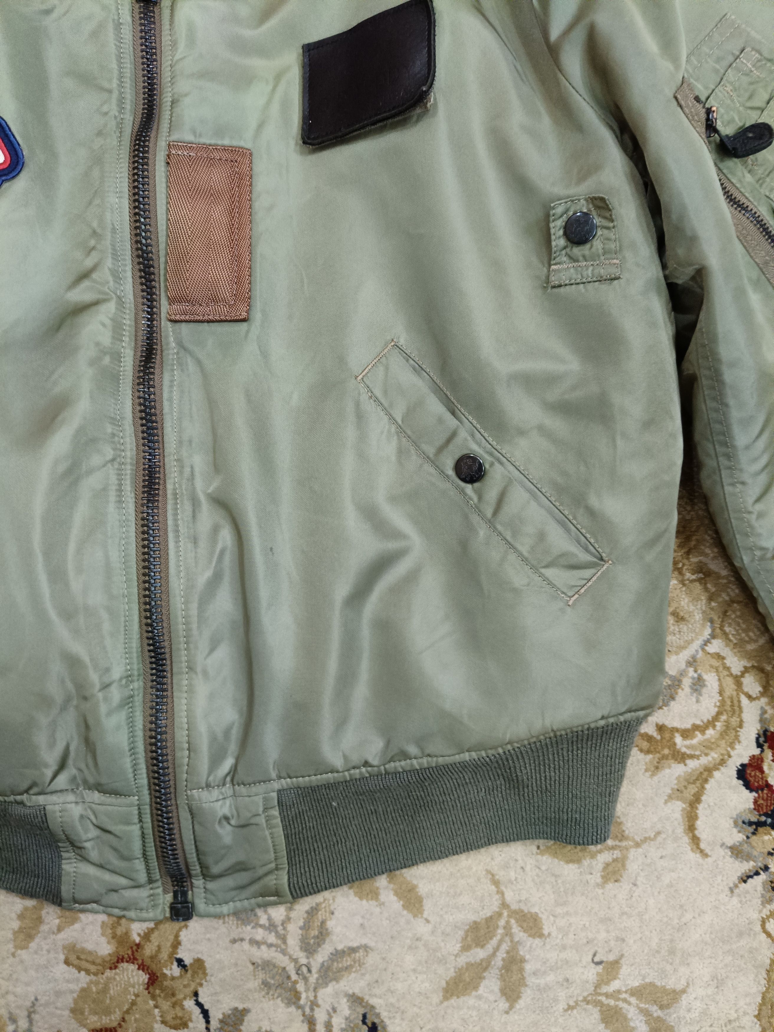 Tedman Ted Company Us Air Force Bomber Jacket Size US XXS / EU 40 - 3 Thumbnail