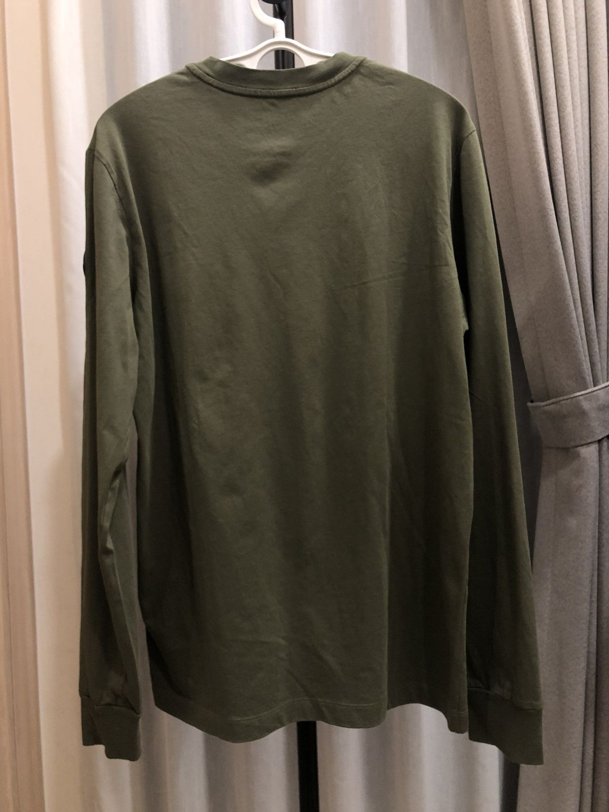 Moncler Monclear Logo Print Cotton Sweatshirt Green Size US M / EU 48-50 / 2 - 4 Thumbnail