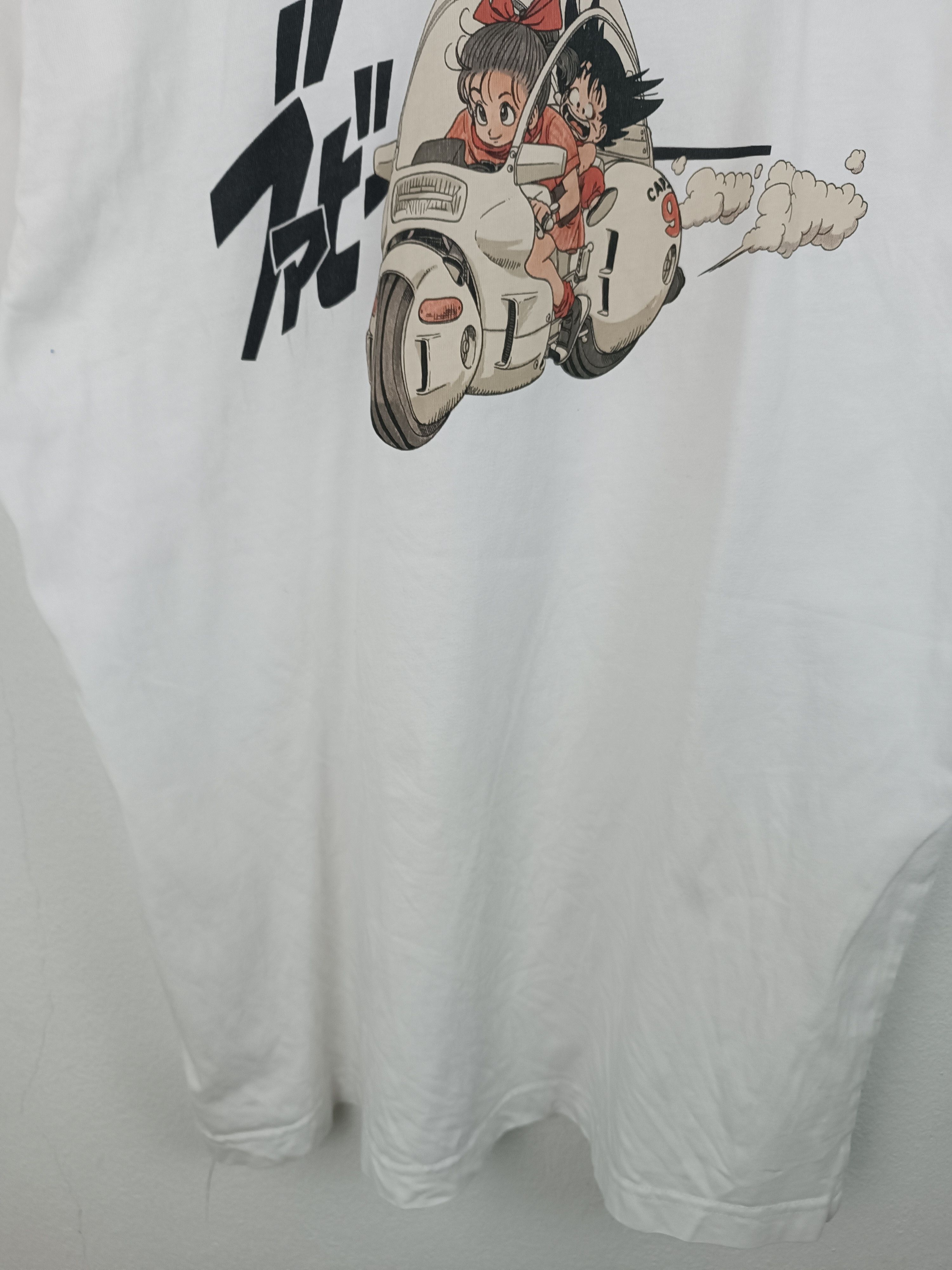 Anime VINTAGE DRAGON BALL GOKU BULMA ANIME TEE one piece bleach Size US M / EU 48-50 / 2 - 13 Thumbnail