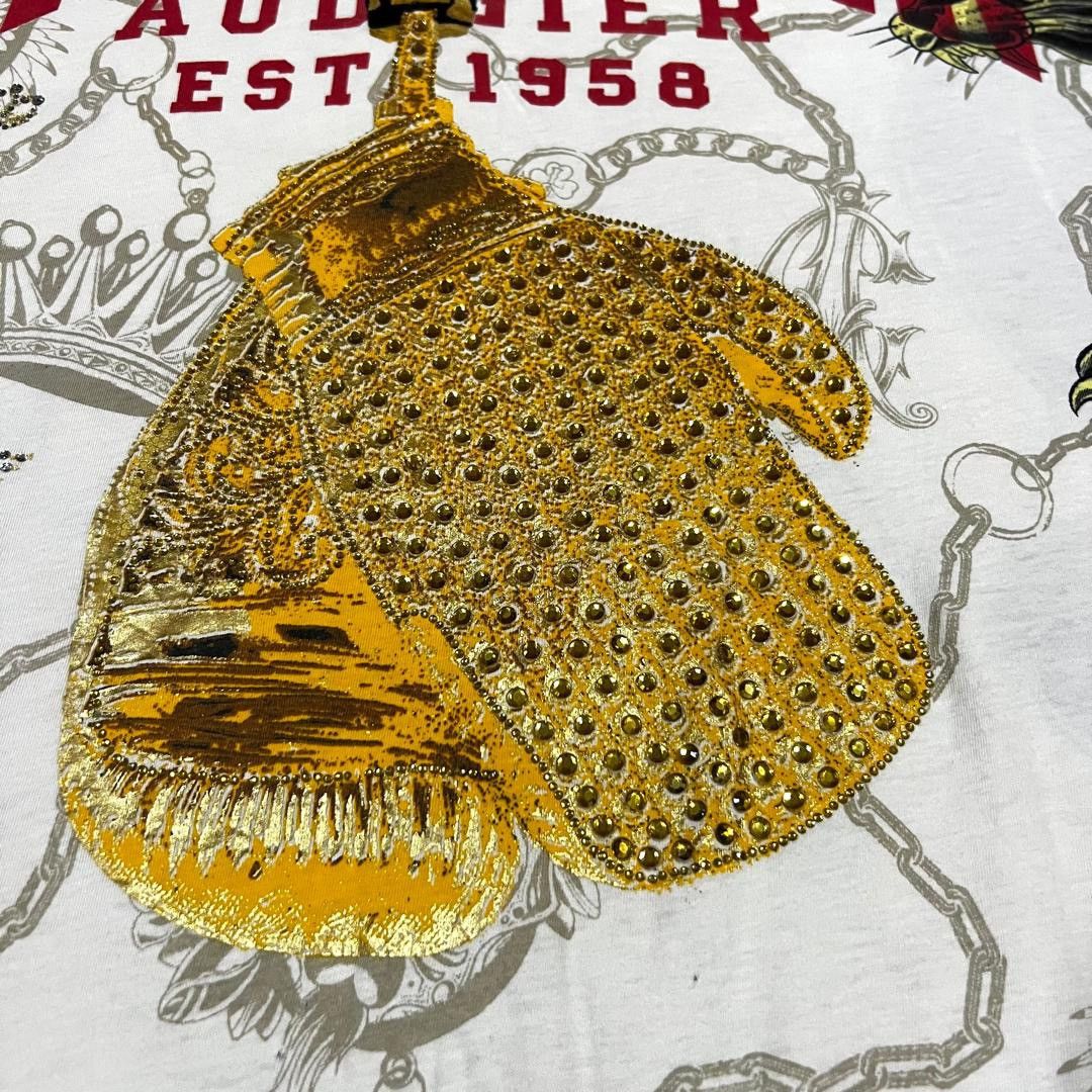 Christian Audigier Vintage Christian Audigier Limited Edition Rare T Shirt Size US XL / EU 56 / 4 - 4 Thumbnail