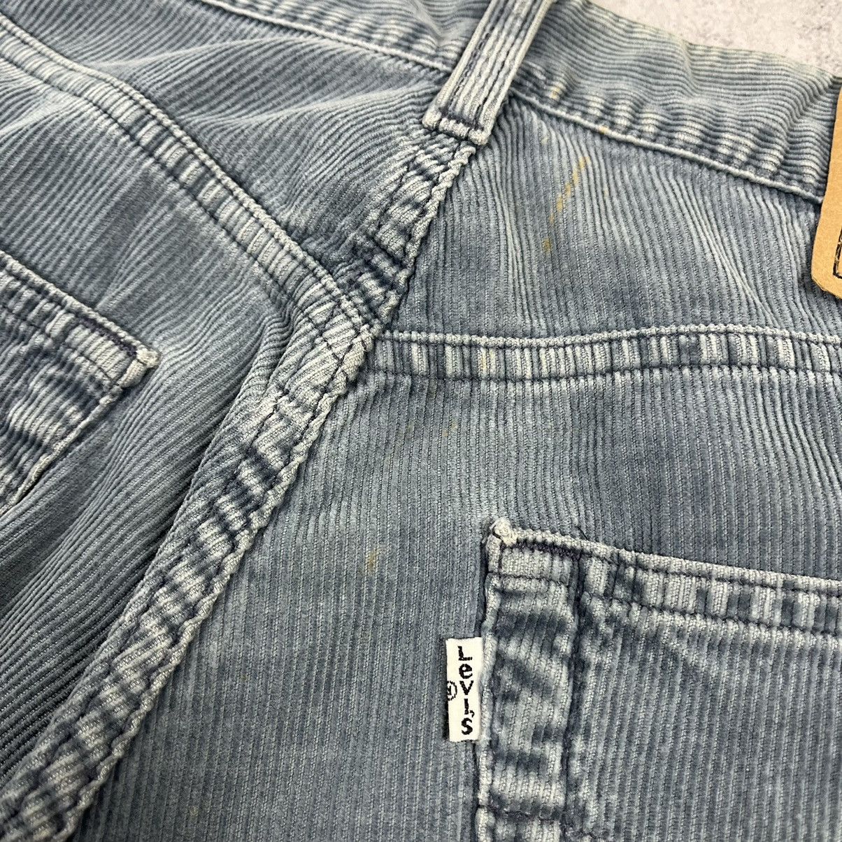 Levi's Vintage Levis 551 velvet white tab corduroy pants 90’s Size US 29 - 7 Thumbnail