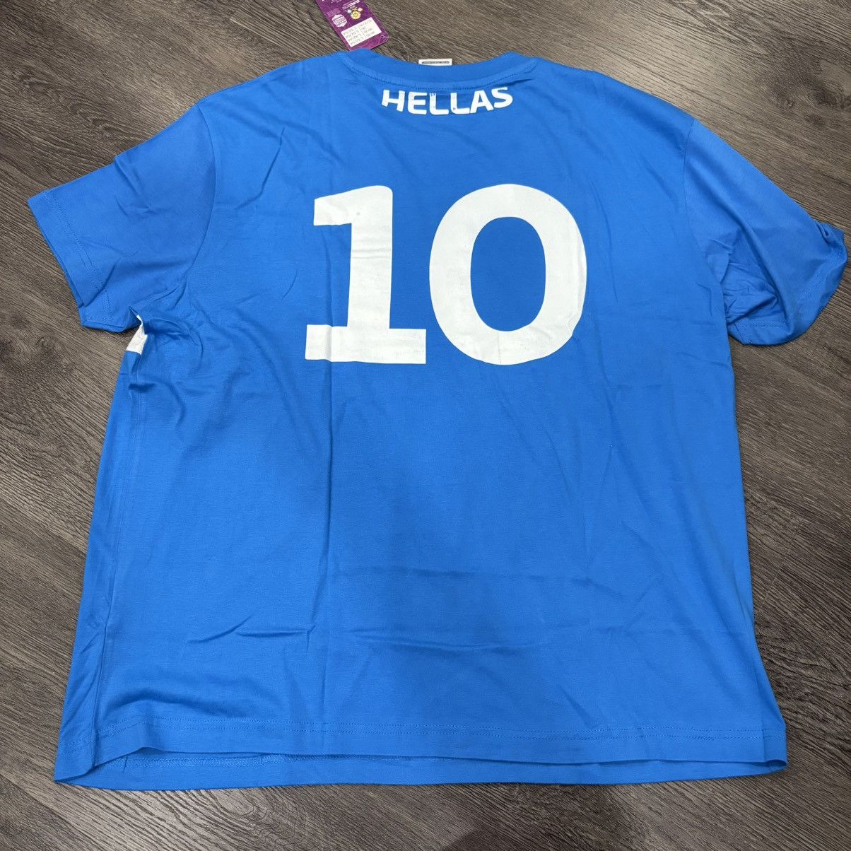 UEFA Greece Official Euro 2012 Shirt WITH TAG, Men’s Larg Size US L / EU 52-54 / 3 - 4 Thumbnail