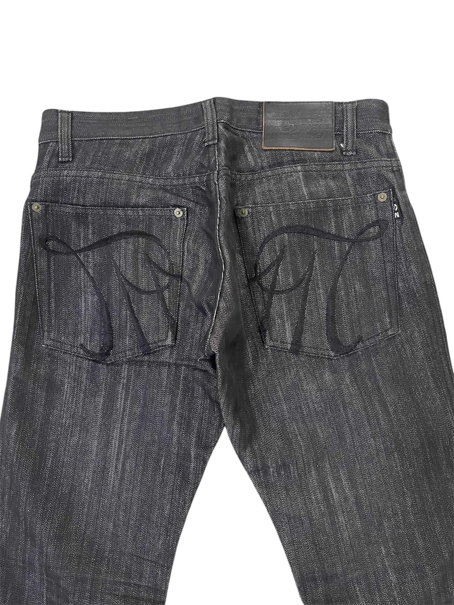 Japanese Brand × Morgan Homme Flare HBT Morgan Homme Kendrick Lamar Style Size US 31 - 2 Thumbnail