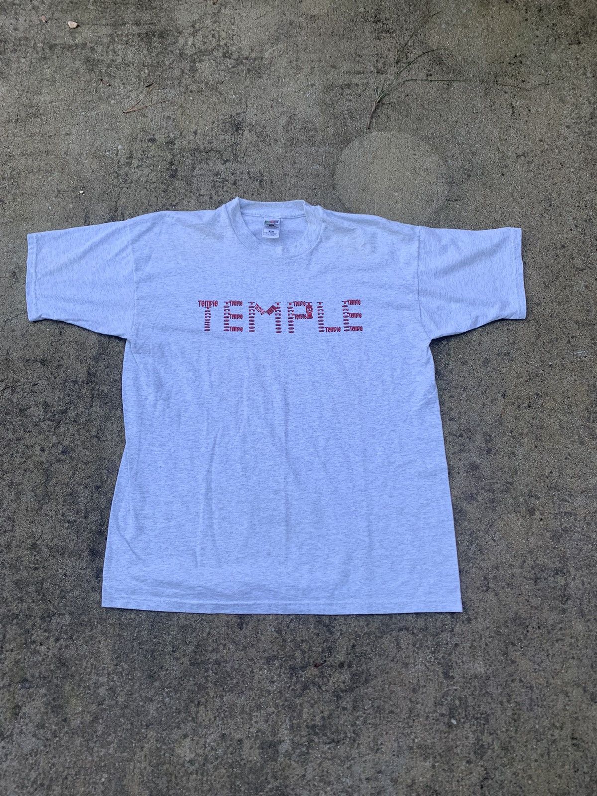 Fruit Of The Loom Vintage Temple Tennessee T Shirt Size US XL / EU 56 / 4 - 1 Thumbnail