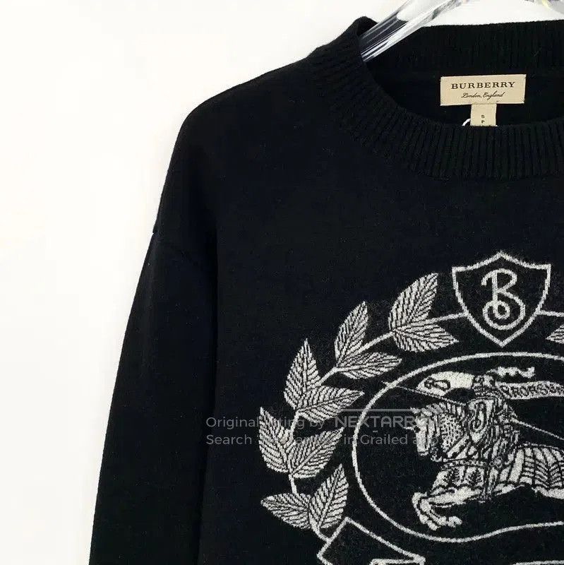 Burberry Burberry Black Wool Women's Knit Sweater. Size S / US 4 / IT 40 - 3 Thumbnail