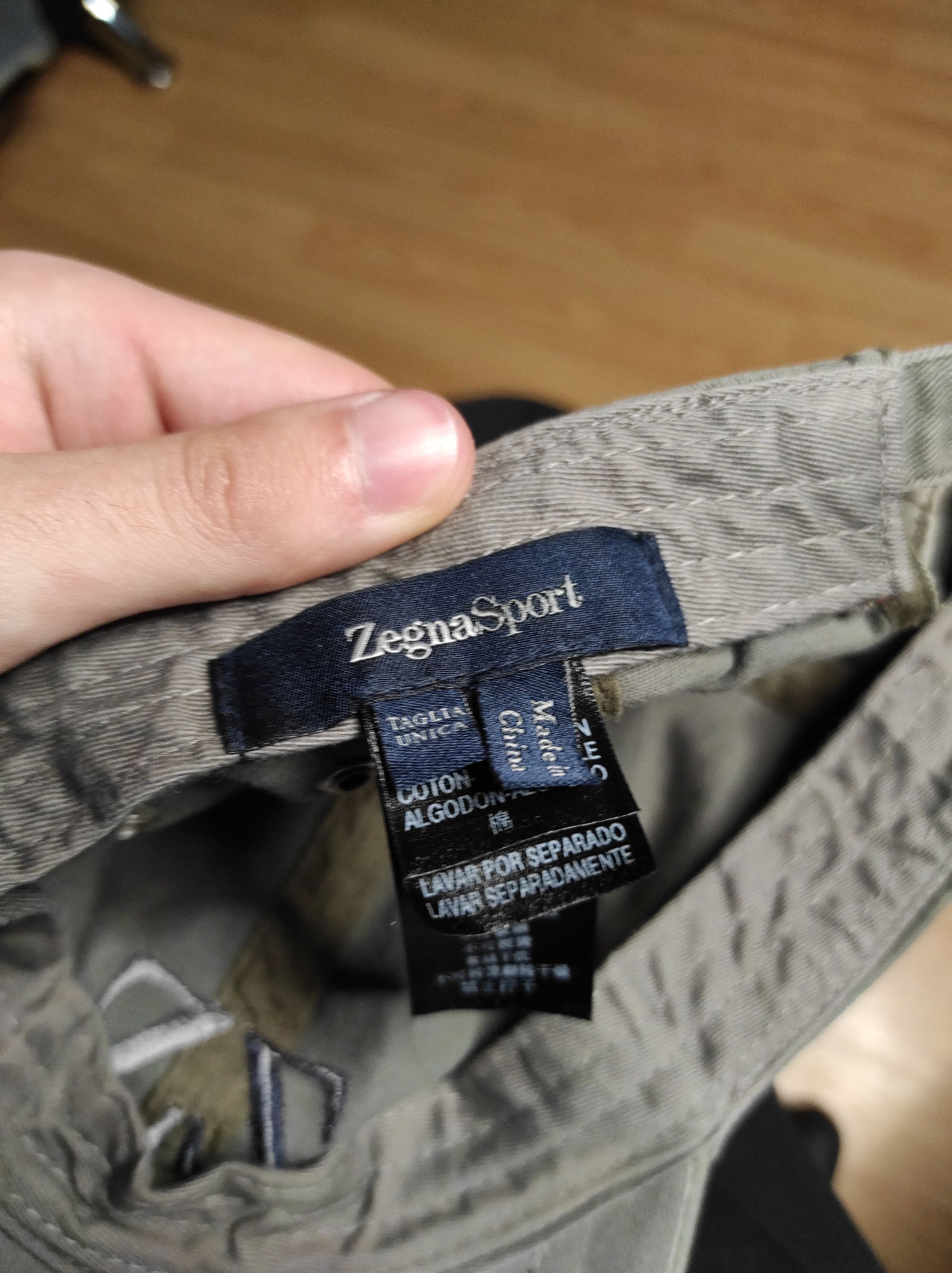 Ermenegildo Zegna **Zegna Big Logo Cap** Size ONE SIZE - 3 Thumbnail