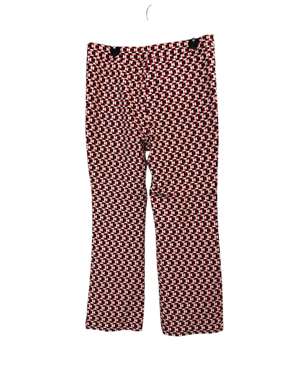 Other Maeve Anthropologie Women’s Geometric Wide Leg Pants sz L Size 36" / US 14 / IT 50 - 3 Thumbnail