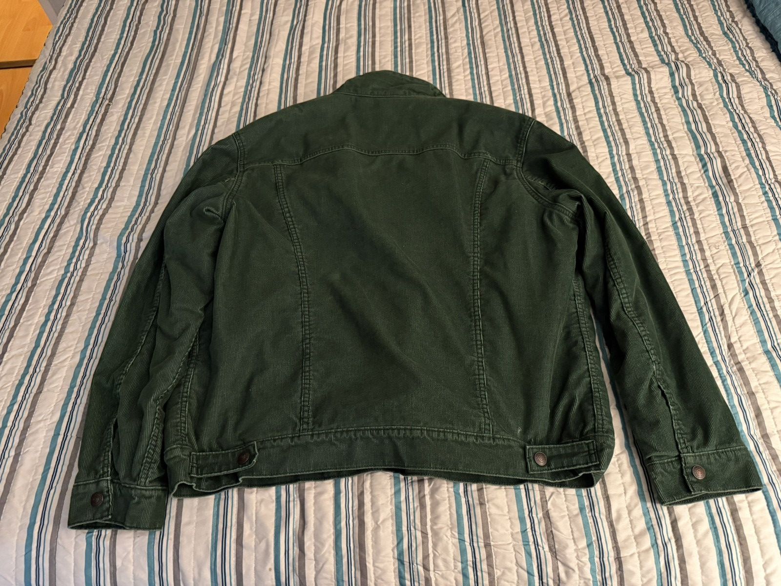 Levi's Levi’s Corduroy Green Faux-Shearling Jacket XL Size US XL / EU 56 / 4 - 3 Thumbnail