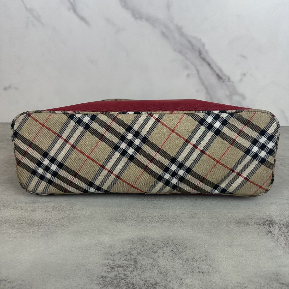 Burberry Burberry Blue Label Red Nylon Pochette Size ONE SIZE - 10 Thumbnail