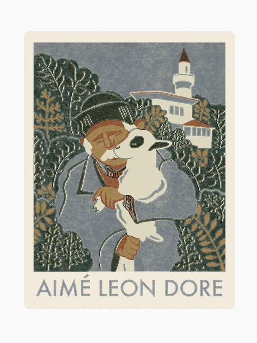 Aime Leon Dore FLASH DEAL ⚡️ ALD Molina Goat Poster | Grailed