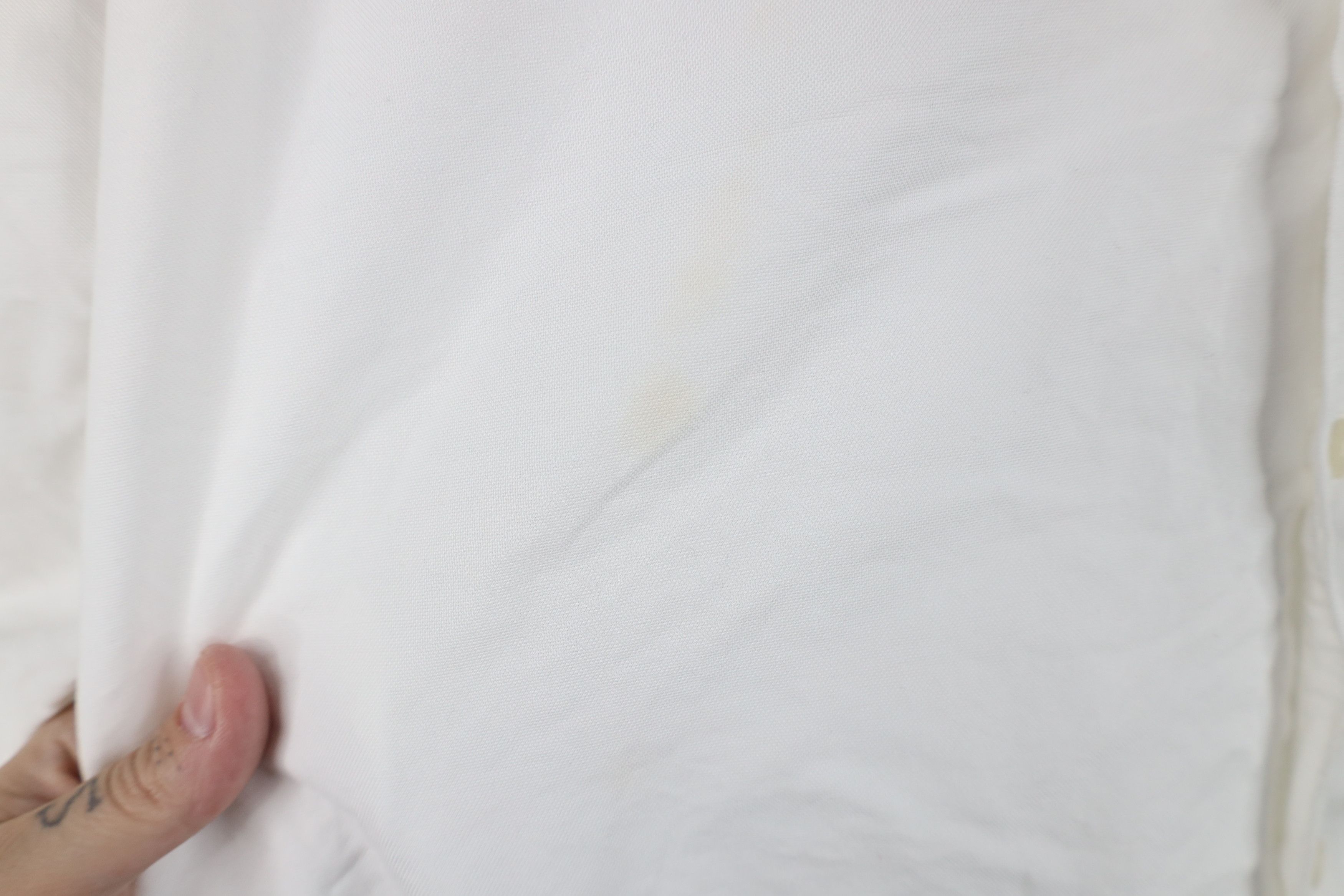 L.L. Bean × Vintage Vintage 90s LL Bean Cotton Oxford Button Down Shirt White Size US L / EU 52-54 / 3 - 4 Thumbnail