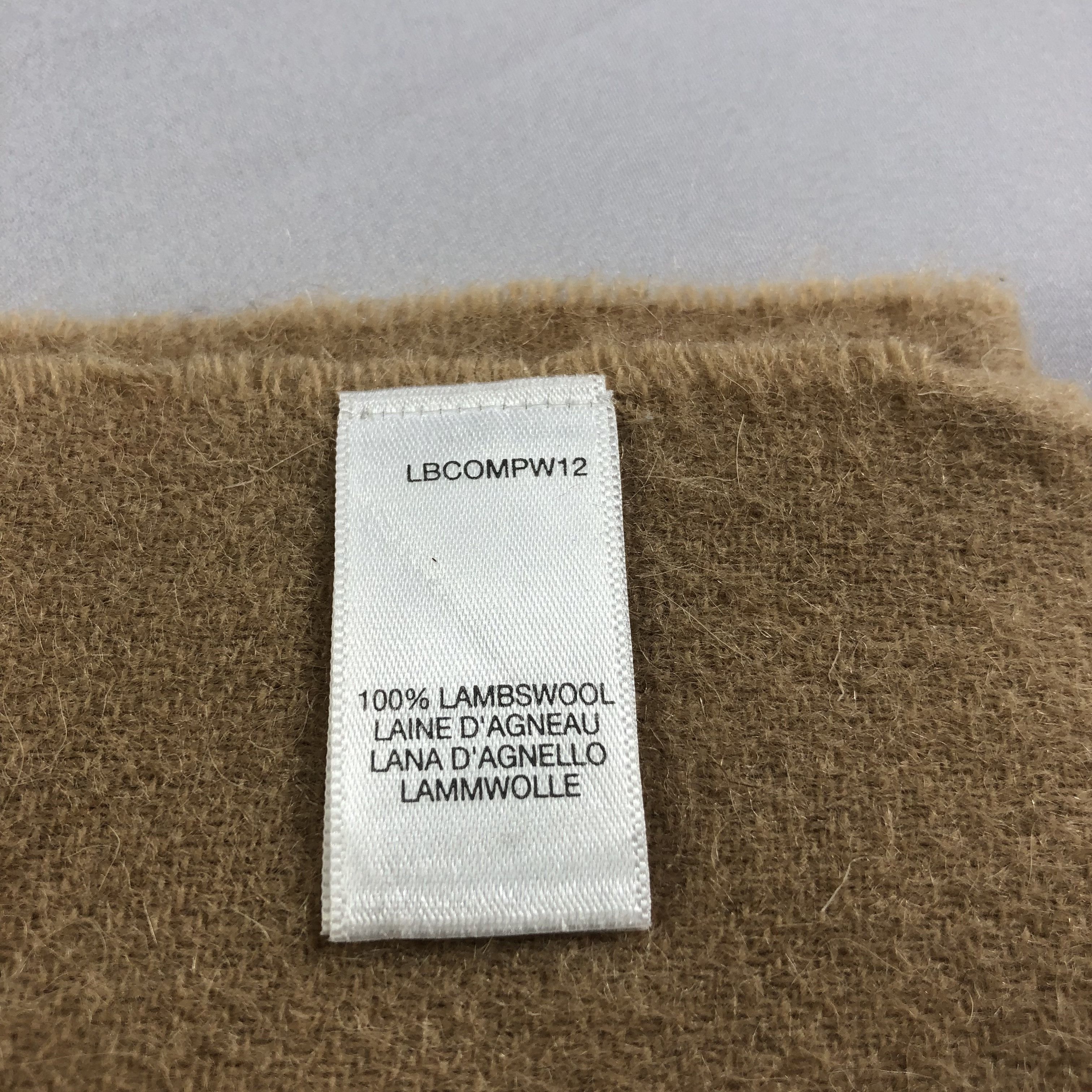Paul Smith Paul Smith Tan Wool Scarf Muffler V1459 Size ONE SIZE - 7 Thumbnail
