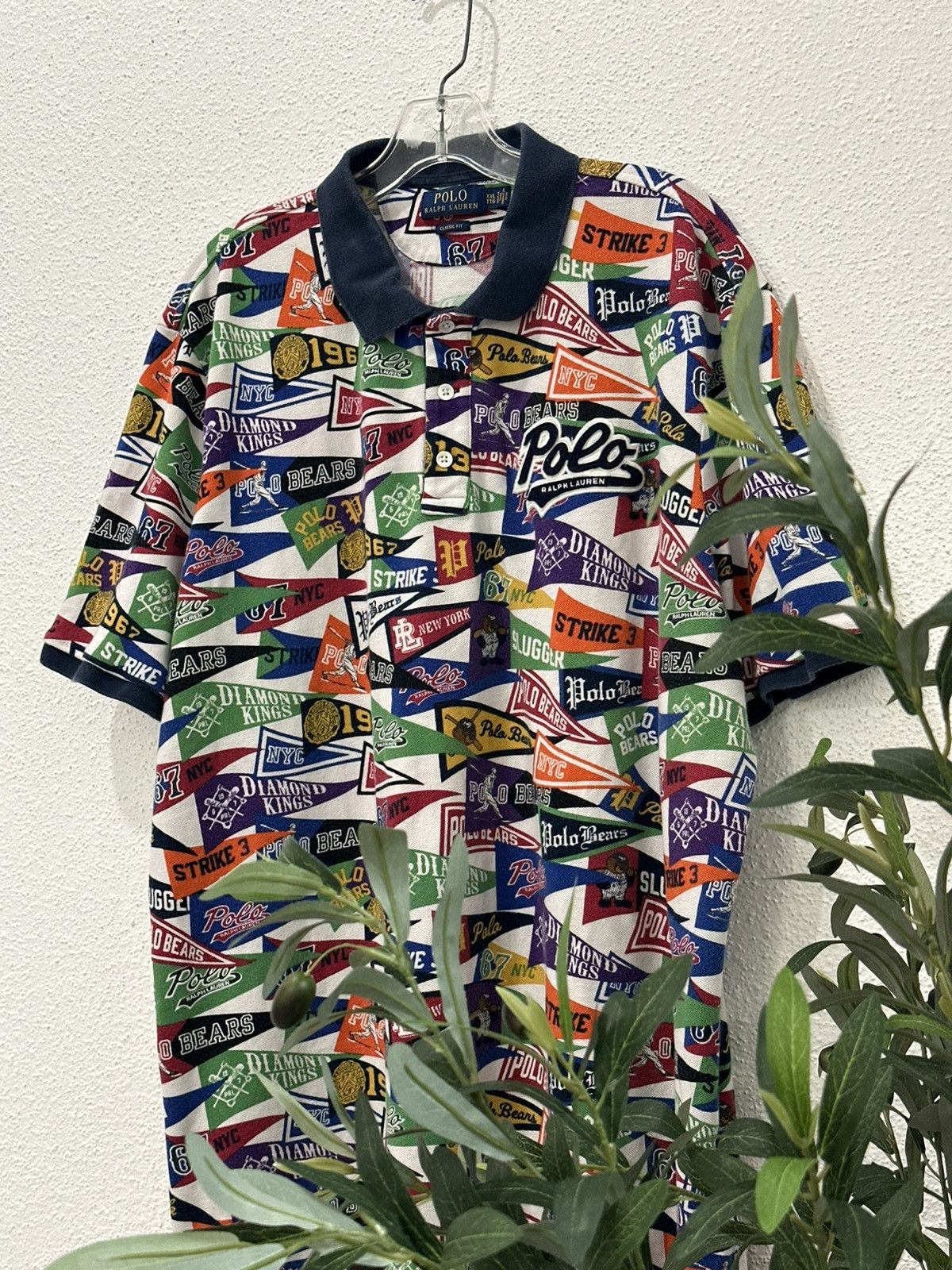 Polo Ralph Lauren Polo Ralph Lauren Art Deco Pennant Stadium Bears Shirt 3XL Size US XXL / EU 58 / 5 - 3 Thumbnail