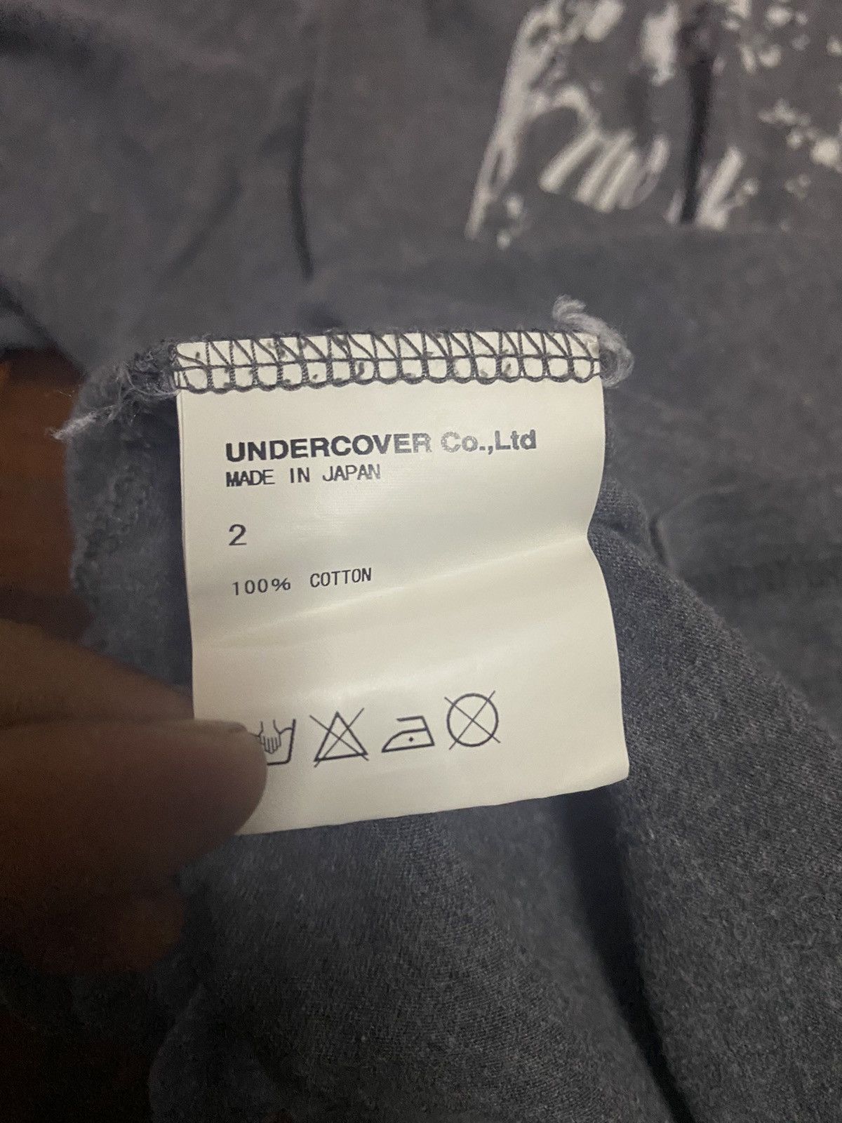 Jun Takahashi UNDERCOVER Jun takahashi big Logo Size US M / EU 48-50 / 2 - 6 Thumbnail