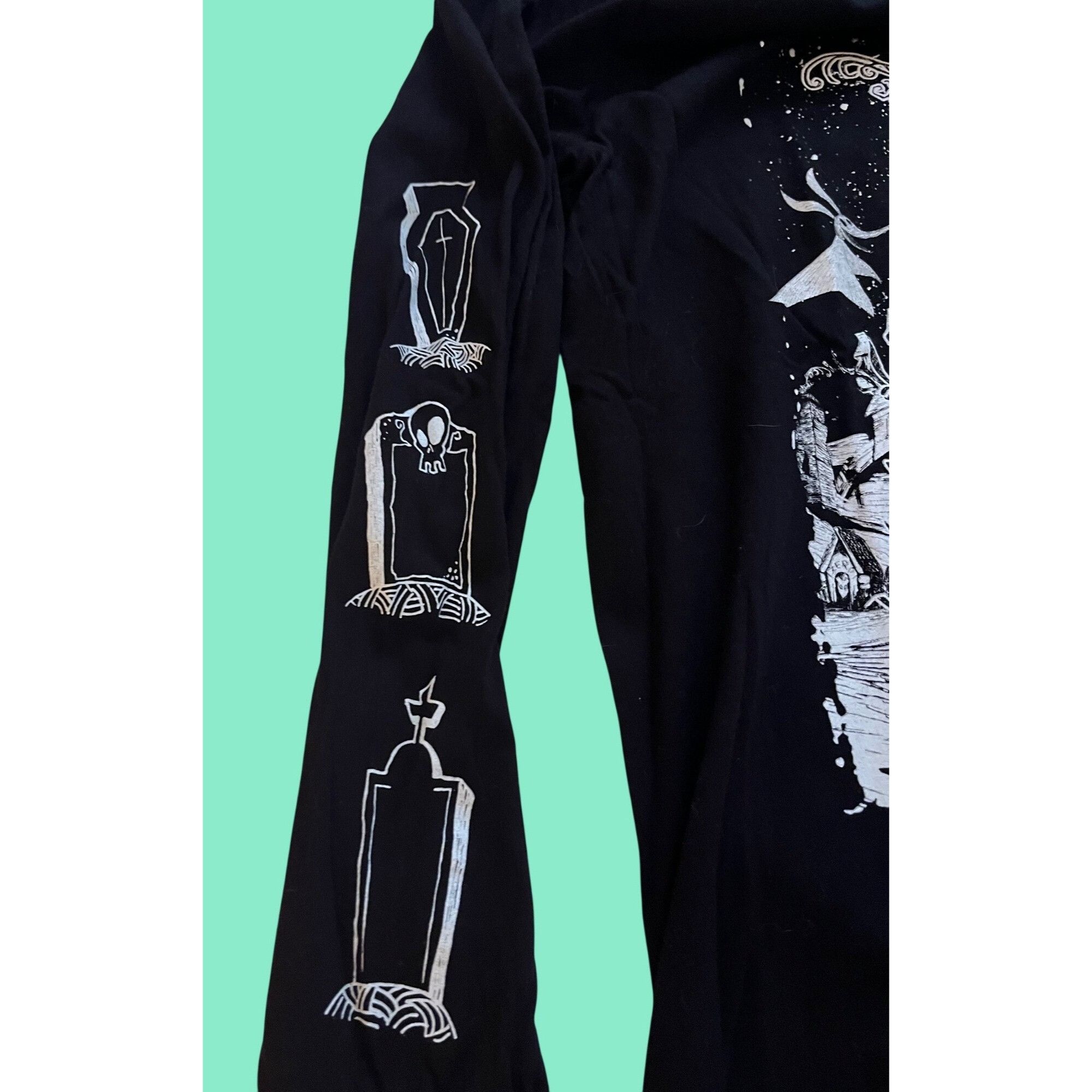 Disney Disney Tim Burtons The Nightmare Before Christmas Black Long Size US M / EU 48-50 / 2 - 4 Thumbnail