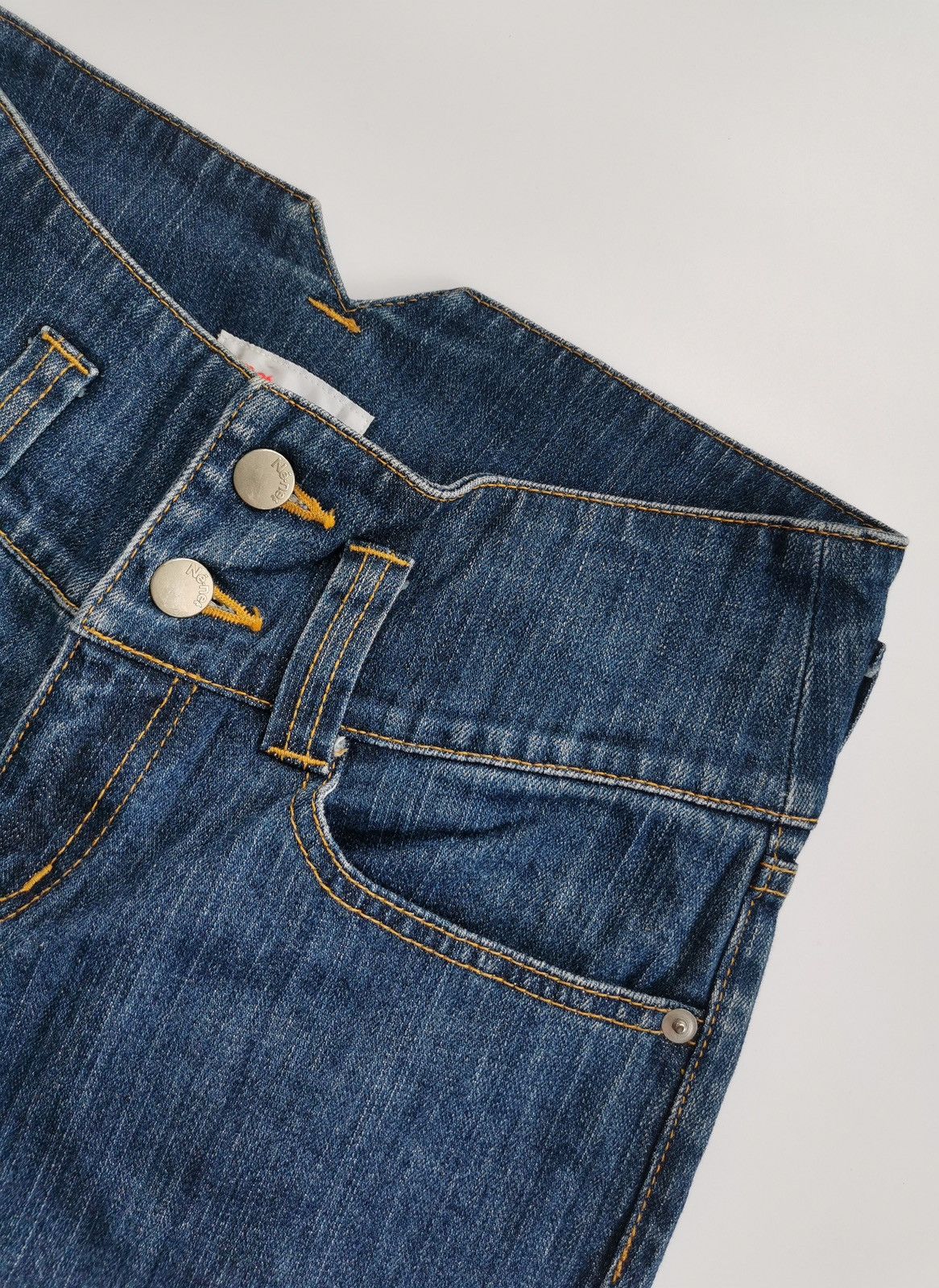 Ne-Net NeNet Frayed Bootcut Jeans Size 28" / US 6 / IT 42 - 4 Thumbnail