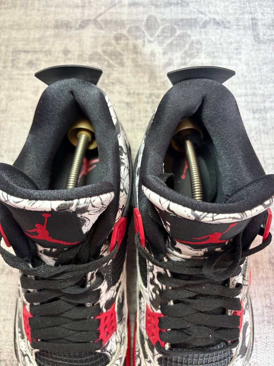 Jordan Brand Jordan 4 Retro Tattoo 2018 (GS) Size US 10.5 / EU 43-44 - 9 Thumbnail