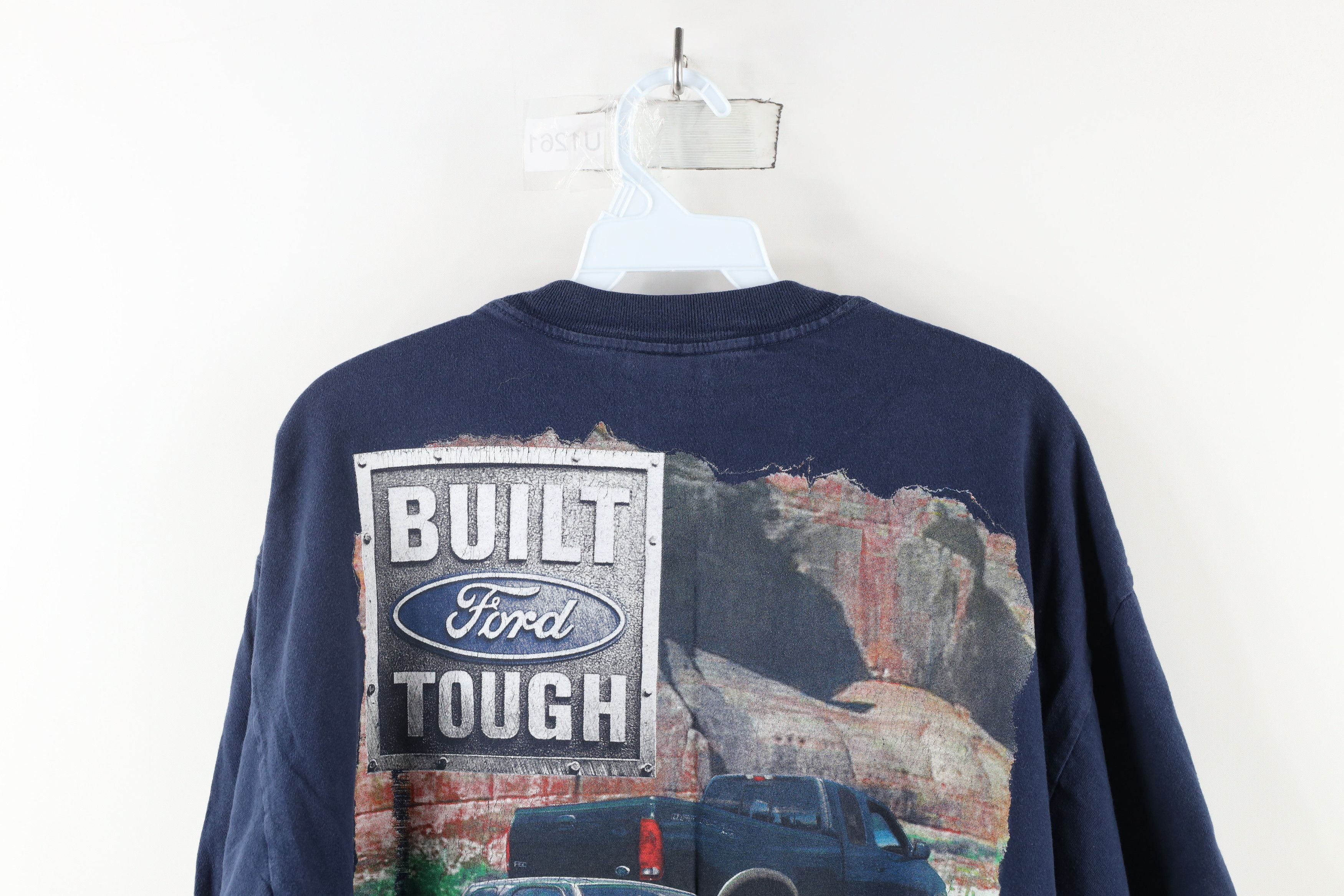Vintage Vintage Motor Co F-150 Truck Built Ford Tough T-Shirt Blue Size US XL / EU 56 / 4 - 11 Thumbnail