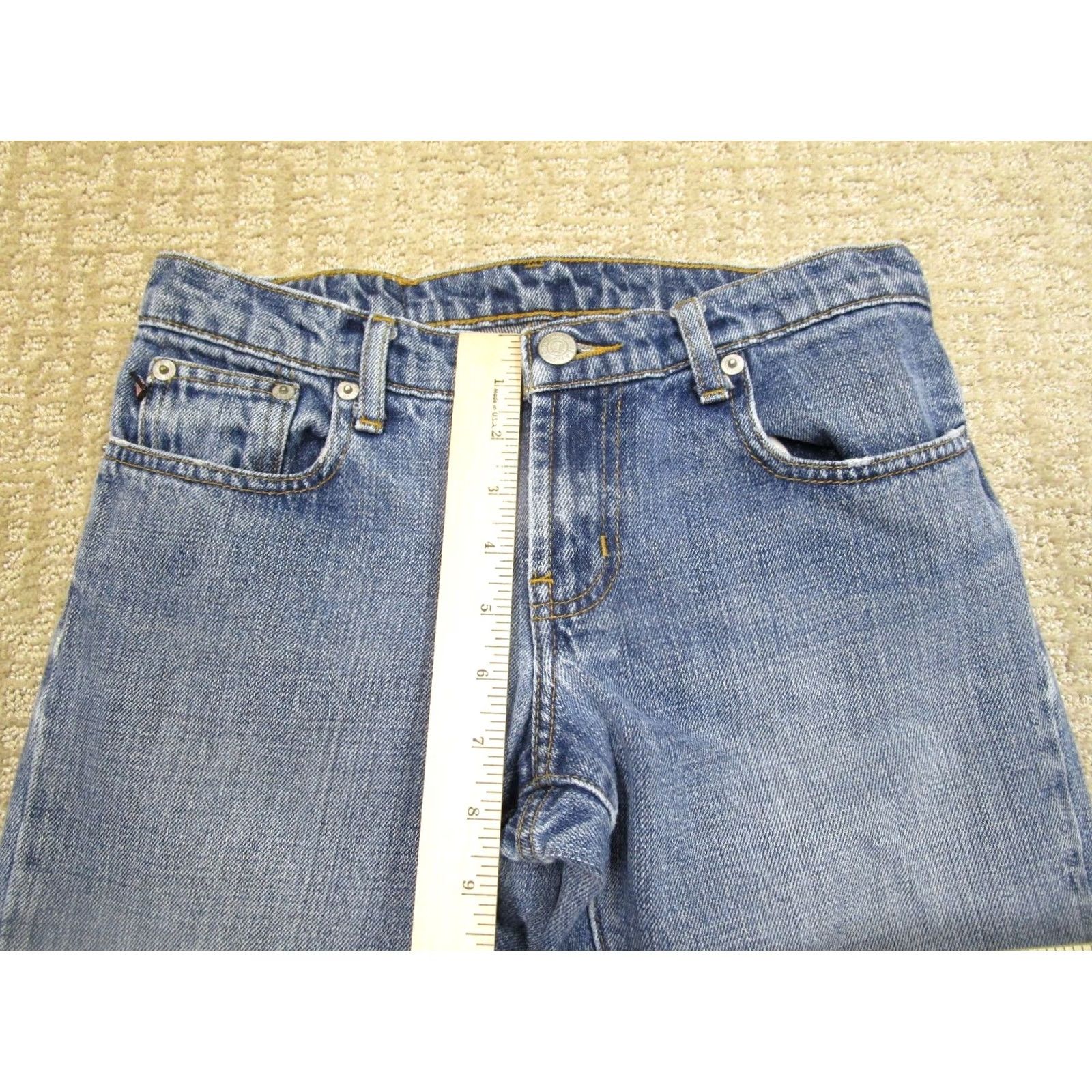 Polo Ralph Lauren Polo Ralph Lauren Jeans Women 2 Blue Light Wash Bootcut Low Rise 5-Pocket Denim Pants Mens? Wait Size 26" / US 2 / IT 38 - 6 Thumbnail