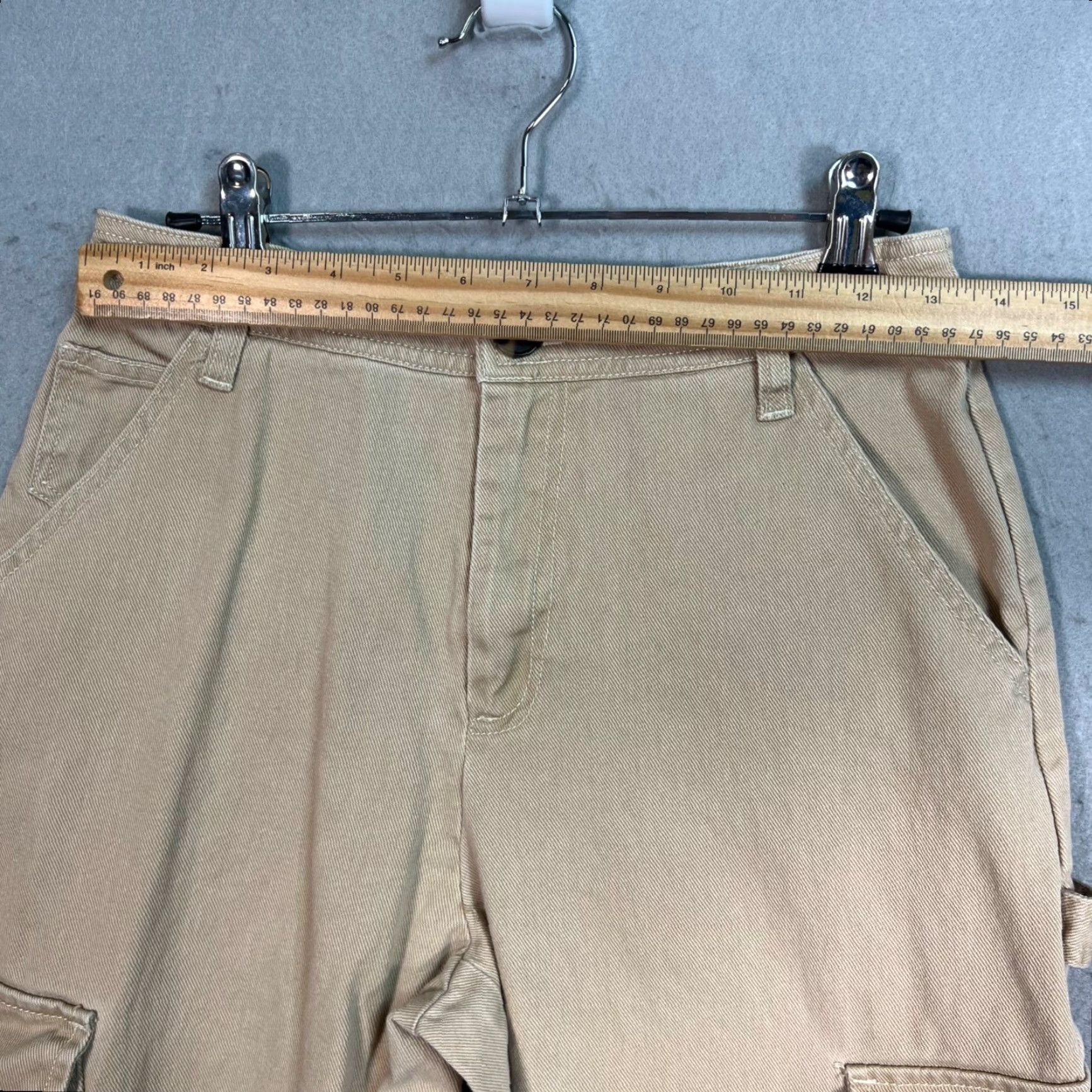 Sandy Liang Sandy Liang Cargo Pants Beige Cotton Size 0 Womens Pants Casual Utility Timeless Vintage Size 25" / US 0 / IT 36 - 5 Thumbnail