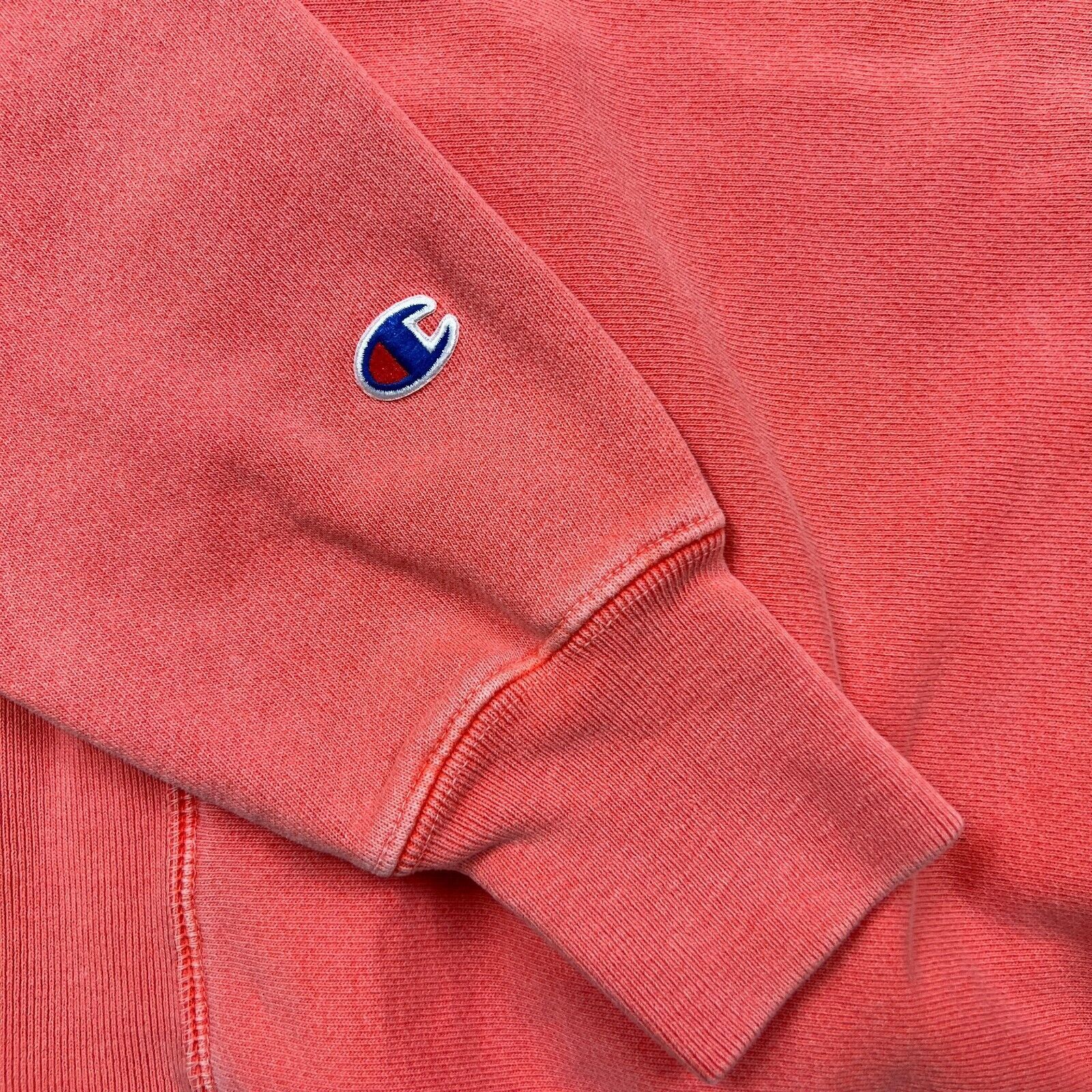 Champion × Vintage Champion Hoodie Medium Reverse Weave Script Faded Hooded Size US M / EU 48-50 / 2 - 5 Thumbnail