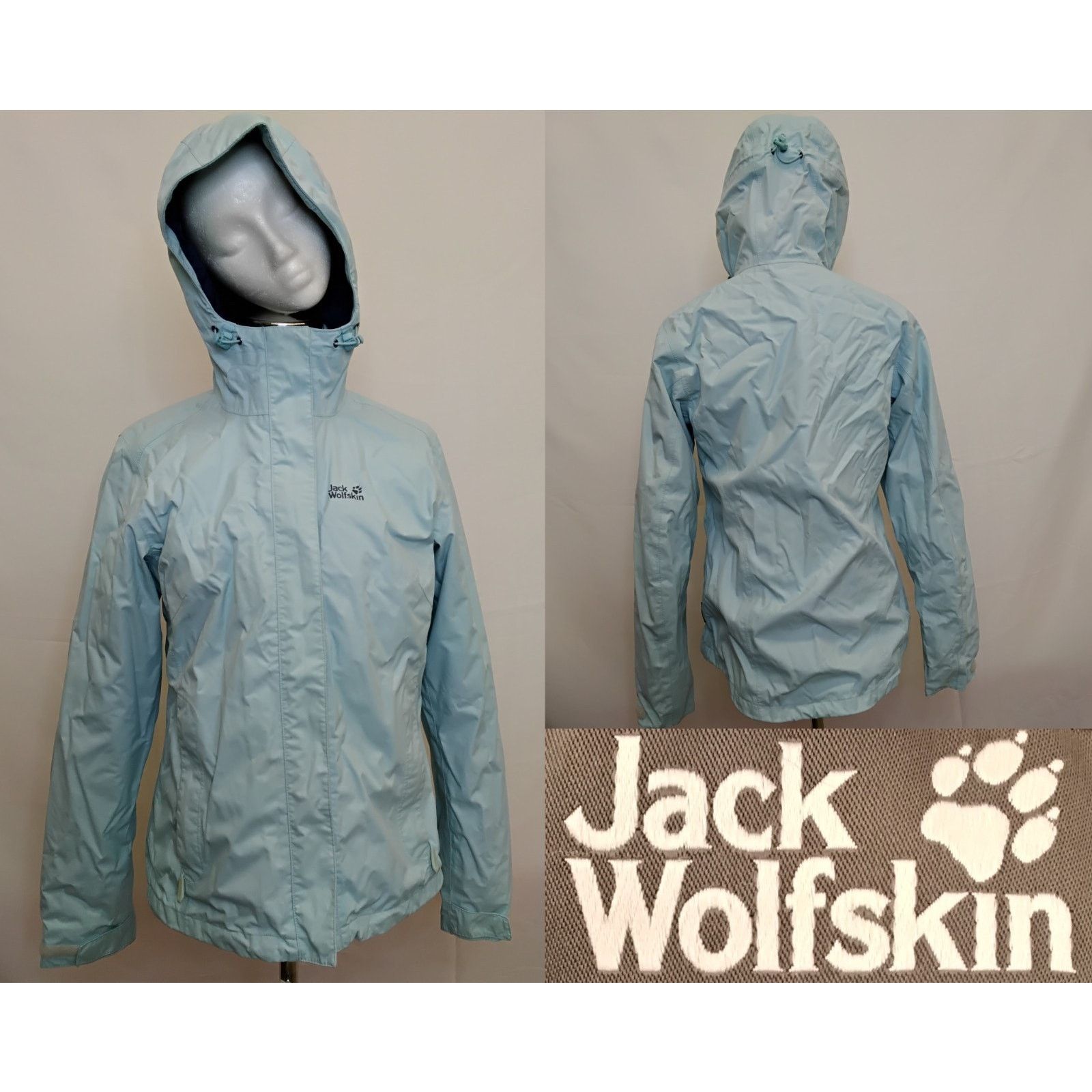 Jack Wolfskin Jack Wolfskin 3-in-1 Jacket Women's M Short Light Blue Size M / US 6-8 / IT 42-44 - 1 Thumbnail