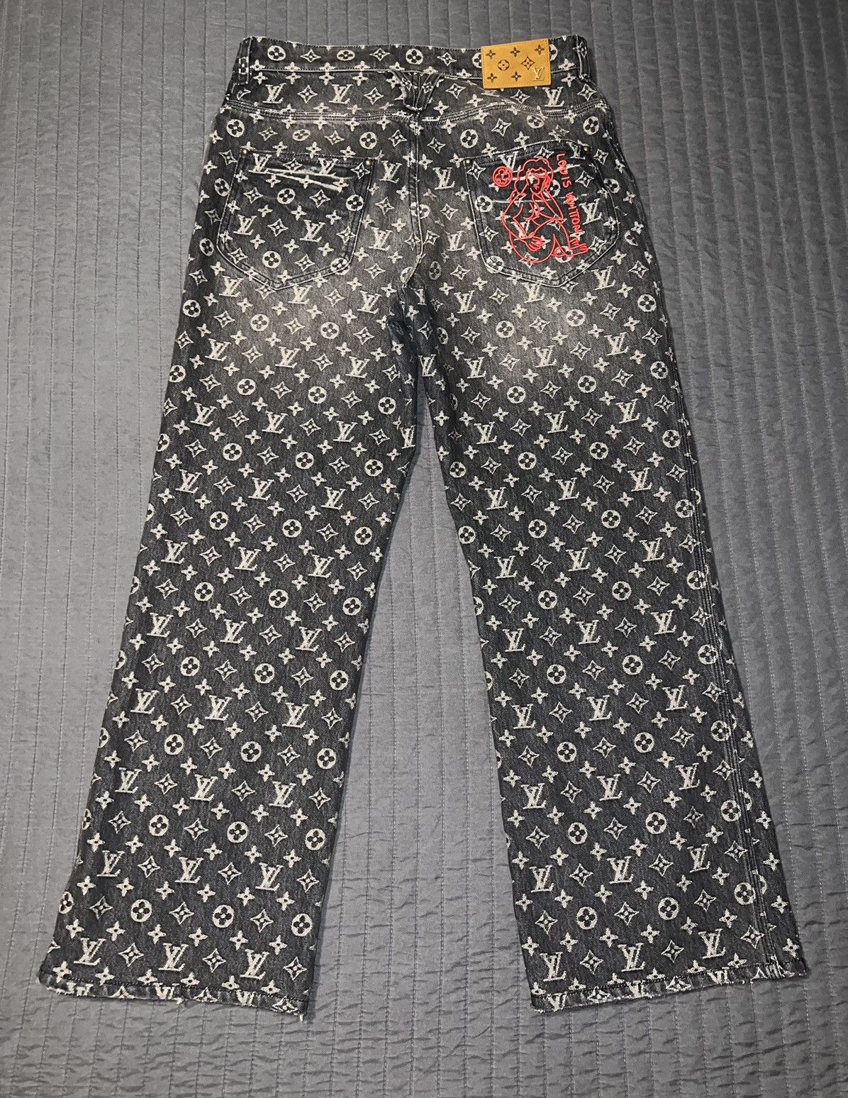 Louis Vuitton Louis Vuitton Virgil Abloh Baggy Denim Jeans