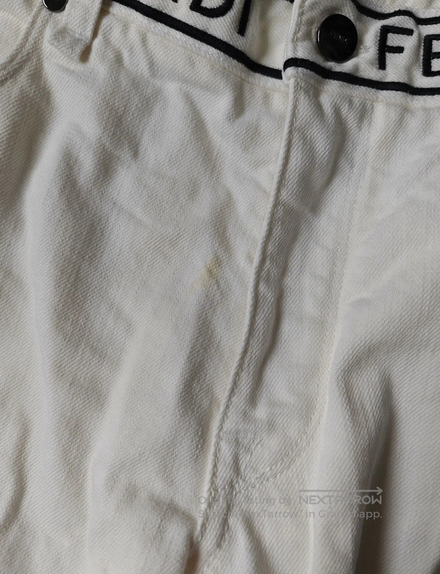 Fendi Fendi Men's White Casual Jeans. Size US 34 / EU 50 - 8 Thumbnail