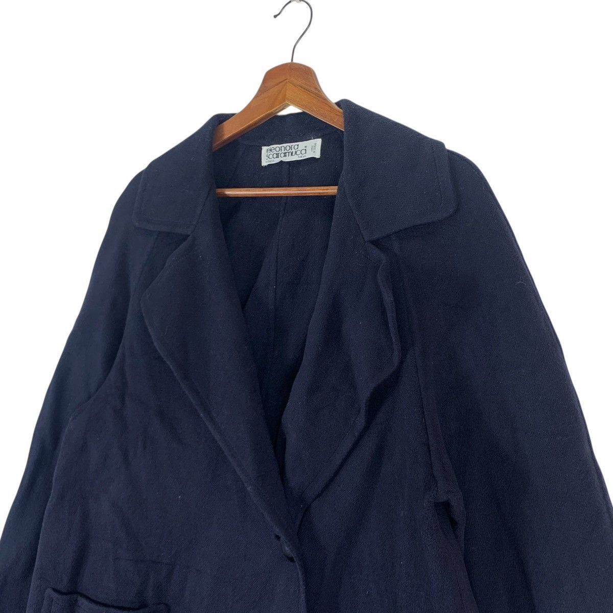 Vintage Vintage Eleonora Scaramucci Heavy Wool Coat Size US XS / EU 42 / 0 - 4 Thumbnail