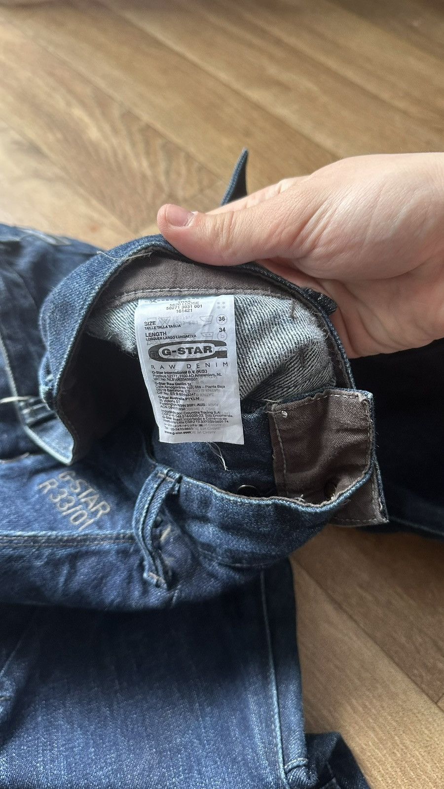G-Star Vintage Y2K Baggy Pants G-Star Raw Denim Pants Size US 36 / EU 52 - 12 Thumbnail