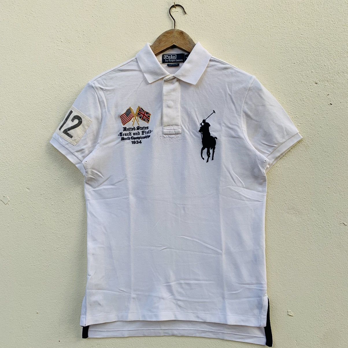 Vintage POLO RALPH LAUREN 012 USA Polo Tees, image size:1204x1204