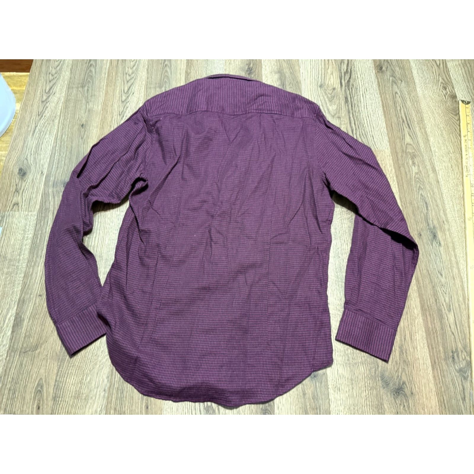 Robert Graham Robert Graham Shirt Men Small Red Button-Up Long Sleeve Tailored Fit Size US S / EU 44-46 / 1 - 2 Thumbnail