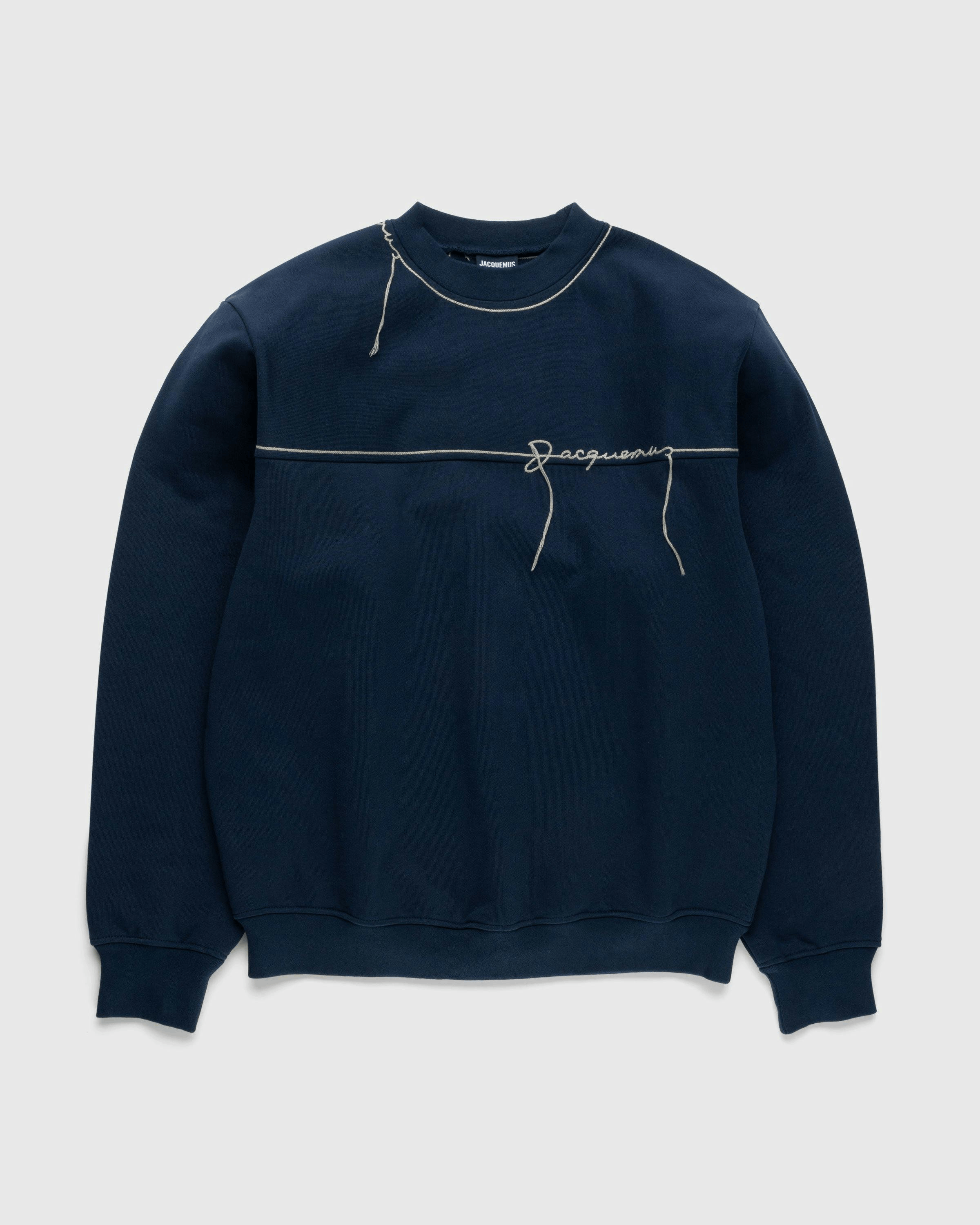 Jacquemus JACQUEMUS Le Sweatshirt Fio Size US XS / EU 42 / 0 - 1 Thumbnail