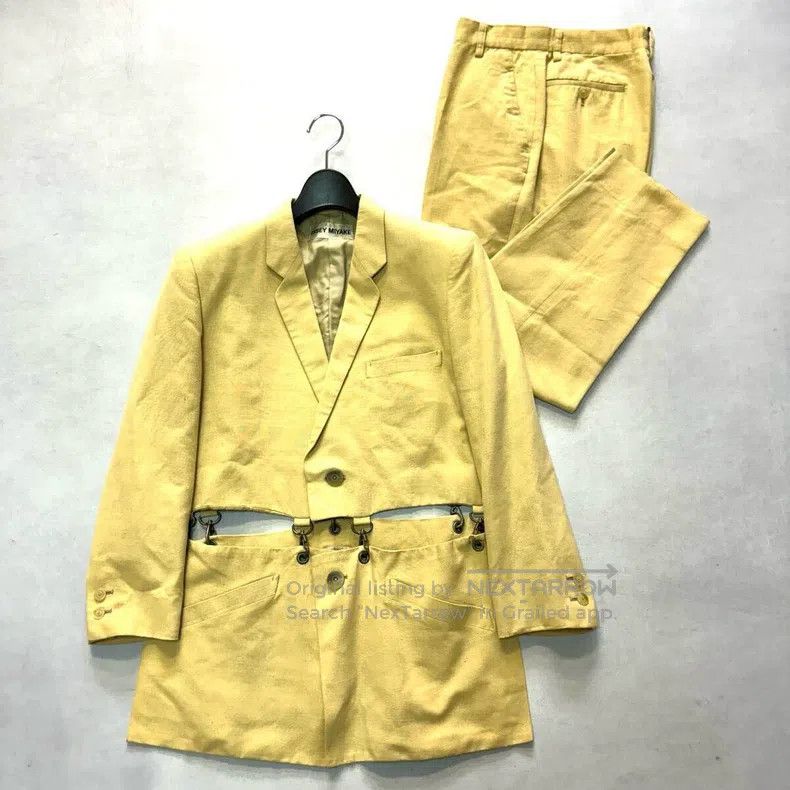 Issey Miyake Issey Miyake Yellow Coat Size M / US 6-8 / IT 42-44 - 1 Thumbnail