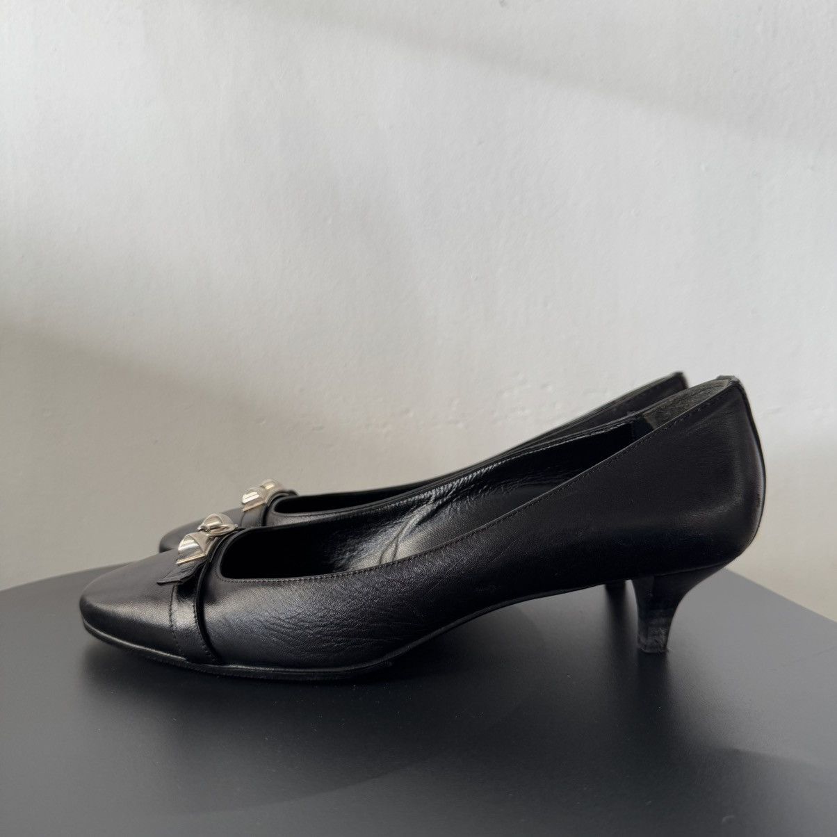 Hermes HERMES Liberty Collier de Chien leather flat Size US 6 / IT 36 - 5 Thumbnail