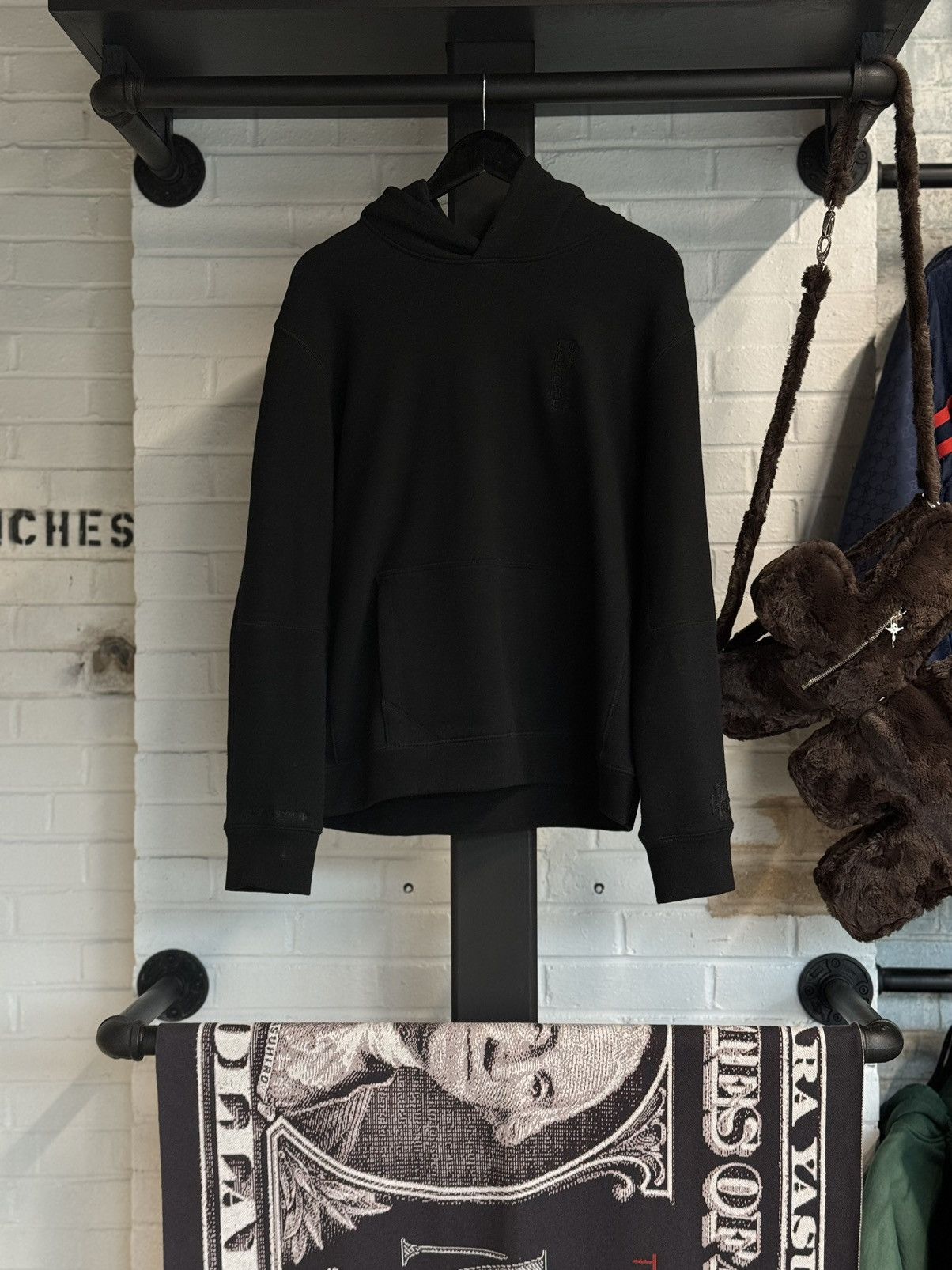 Chrome Hearts Vertical Foil Hoodie