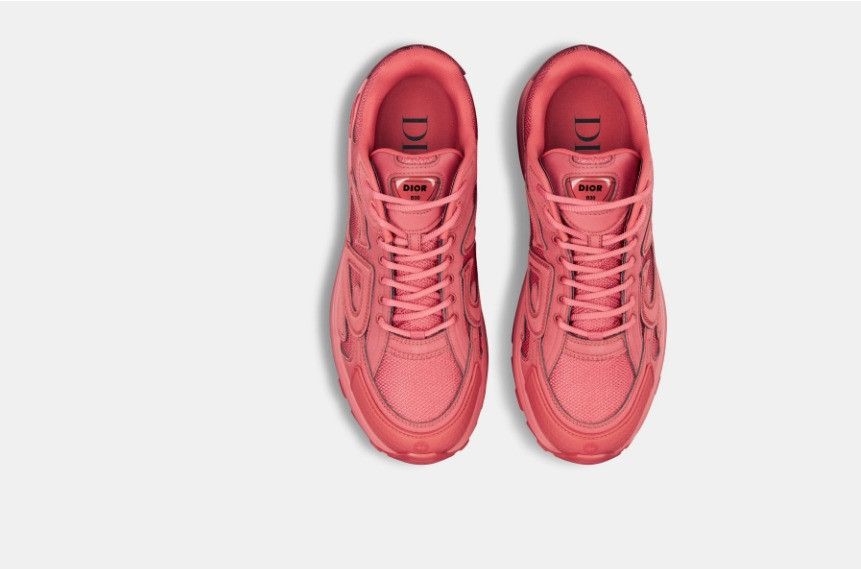 Dior × Stone Island o1w1db10325 3SN27 Low-Top Sneakers in Red Size US 10 / EU 43 - 3 Thumbnail