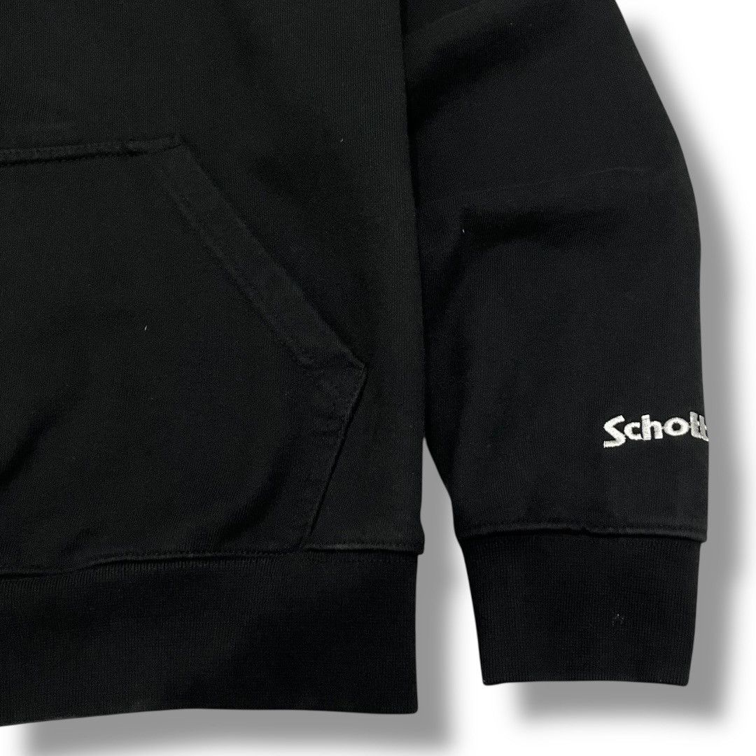 Schott CRAZY VINTAGE🖤Schott Bros Half Zip Hoodie–American Classic! Size US L / EU 52-54 / 3 - 7 Thumbnail