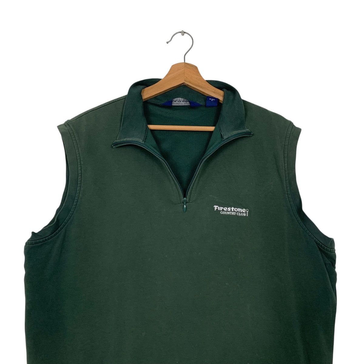 Polo Ralph Lauren 90's POLO GOLF RALPH LAUREN Half Zip Sleeveless #2494-C112 Size US M / EU 48-50 / 2 - 10 Thumbnail