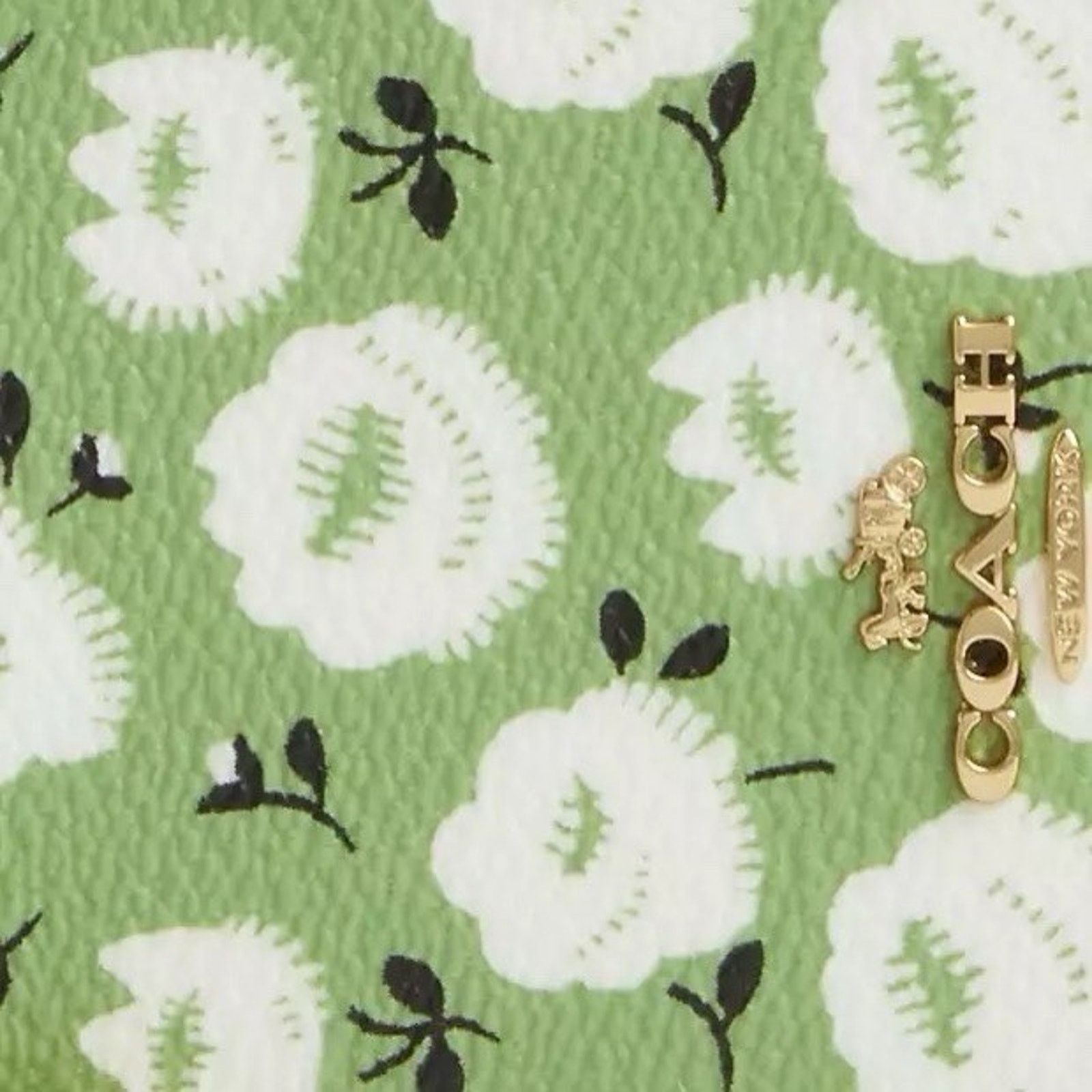 Coach NWT Coach Zip Card Case Floral Print CBL79 Kelly Multi Size ONE SIZE - 7 Thumbnail