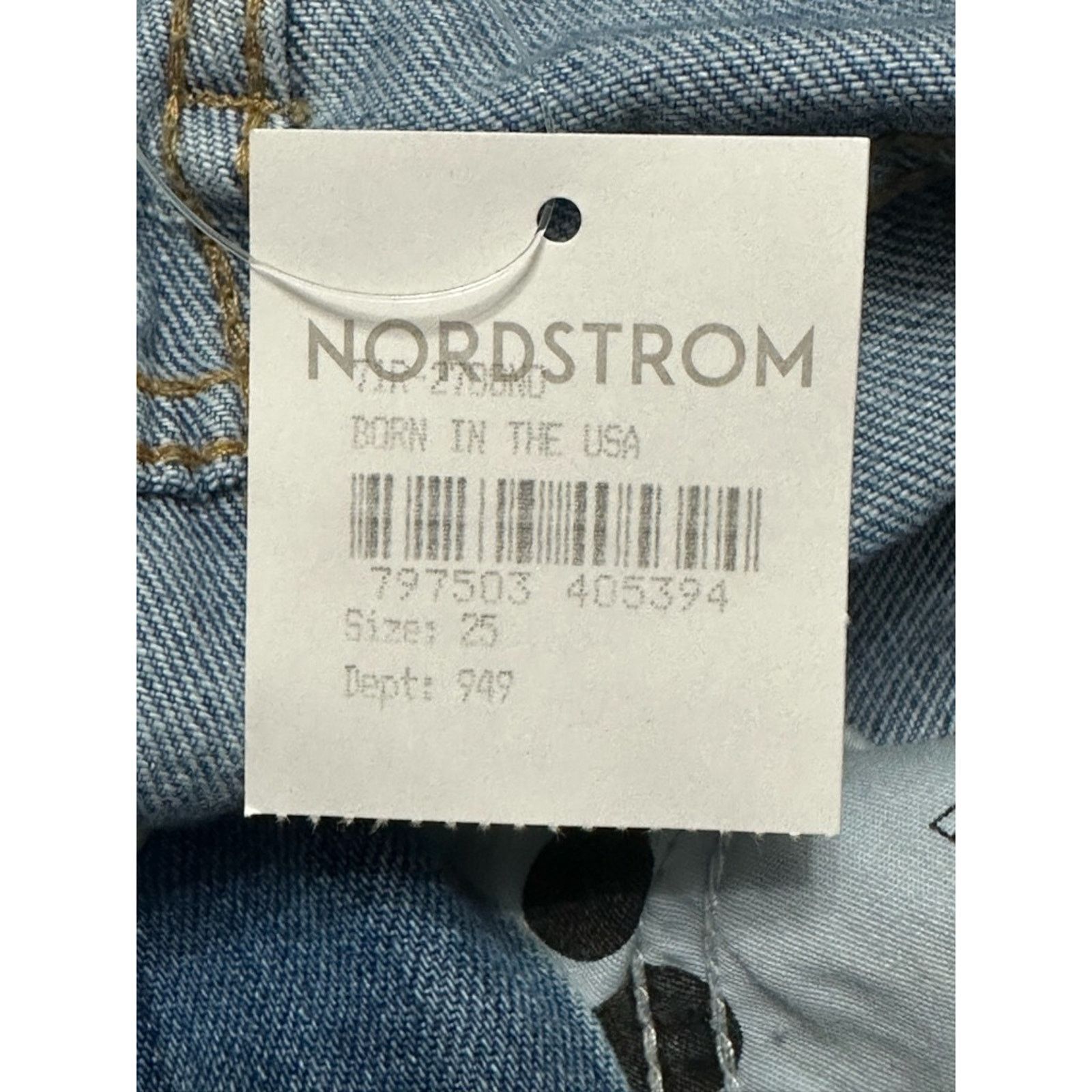 Other Blank NYC The Baxter Straight Leg Jeans Distressed Womens 25 Size 25" / US 0 / IT 36 - 7 Thumbnail