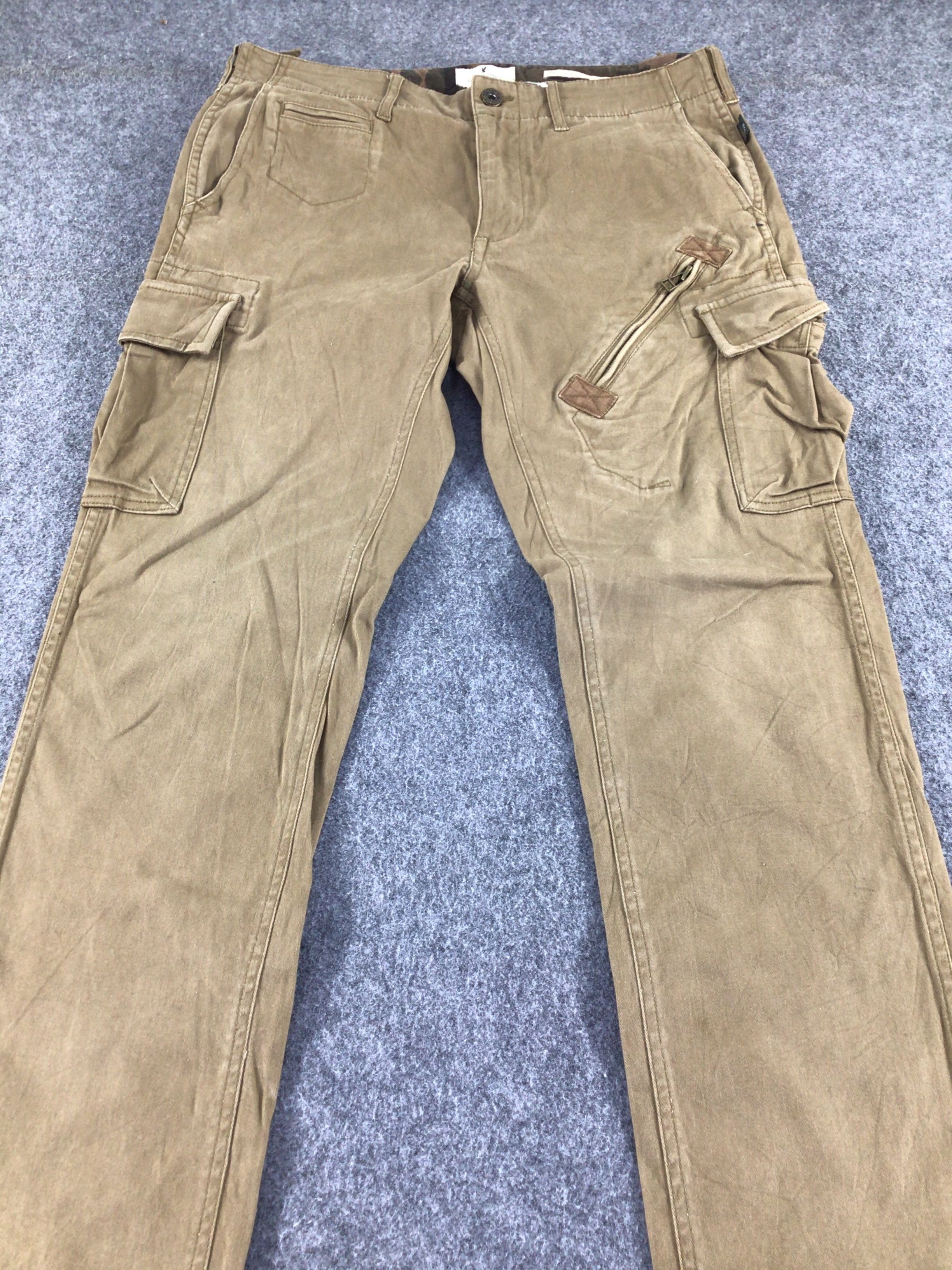 Japanese Brand Back Number Multi Pocket Cargo Pant-J143 Size US 31 - 3 Thumbnail
