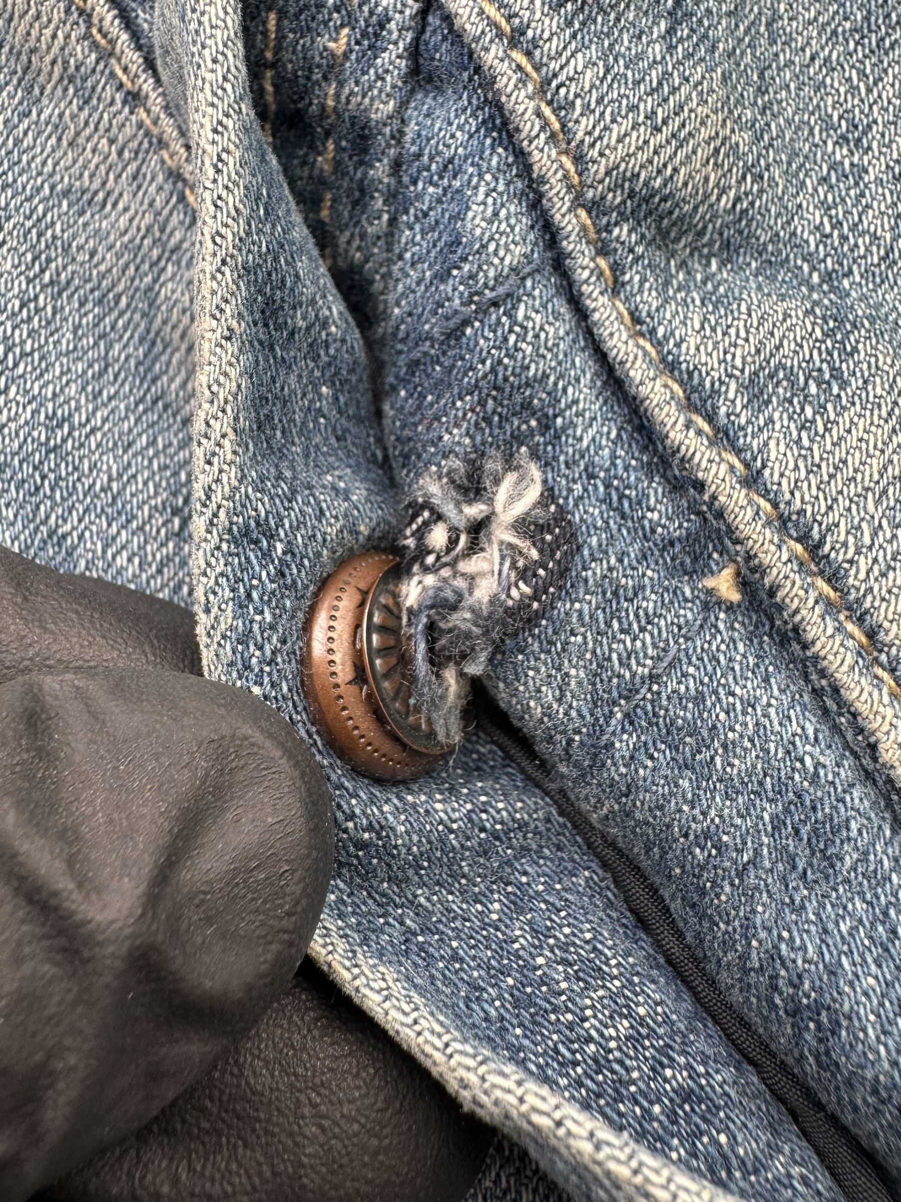 Other Vintage Cropped Denim Jacket M47(E30)(D15)(V34) Size S / US 4 / IT 40 - 6 Thumbnail