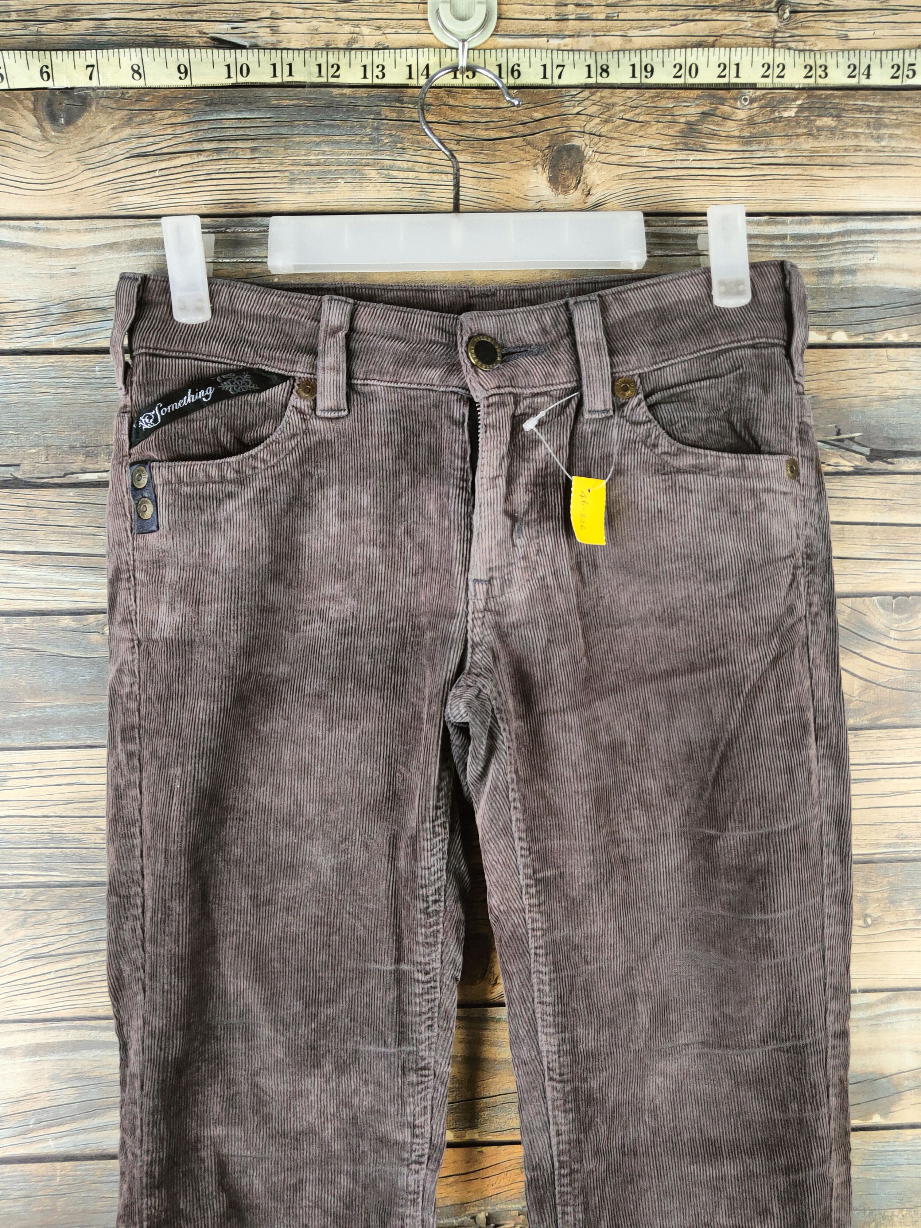 Edwin Edwin-Something Brown Multipocket Corduroy Pants #46-326 Size 27" / US 4 / IT 40 - 2 Thumbnail