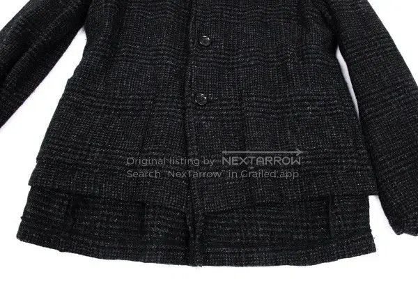 Other Comme Des Garcons Dark vintage plaid coat Size M / US 6-8 / IT 42-44 - 6 Thumbnail