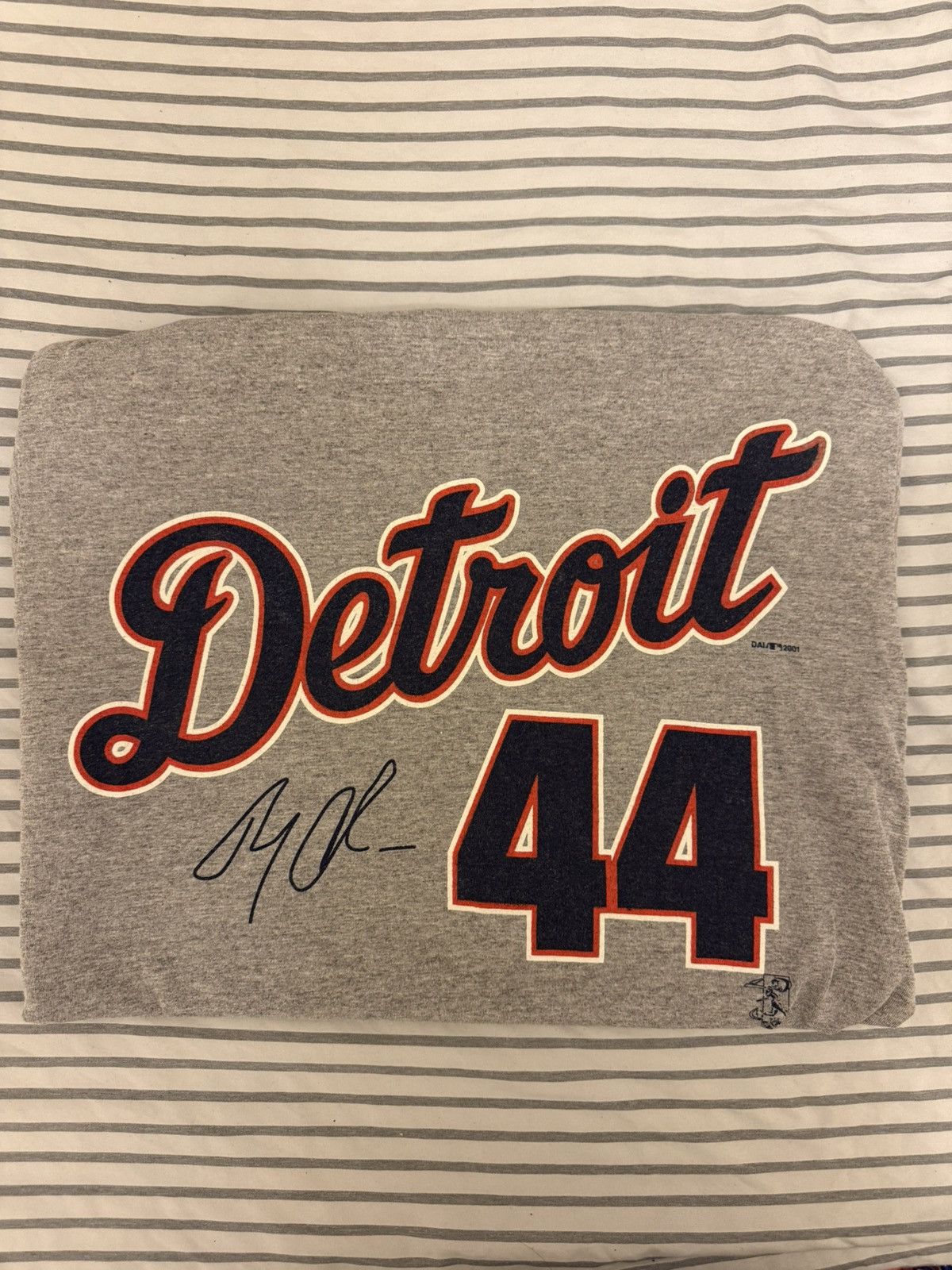 Vintage Vintage 2001 Detroit Tigers Shirt Size US M / EU 48-50 / 2 - 2 Thumbnail