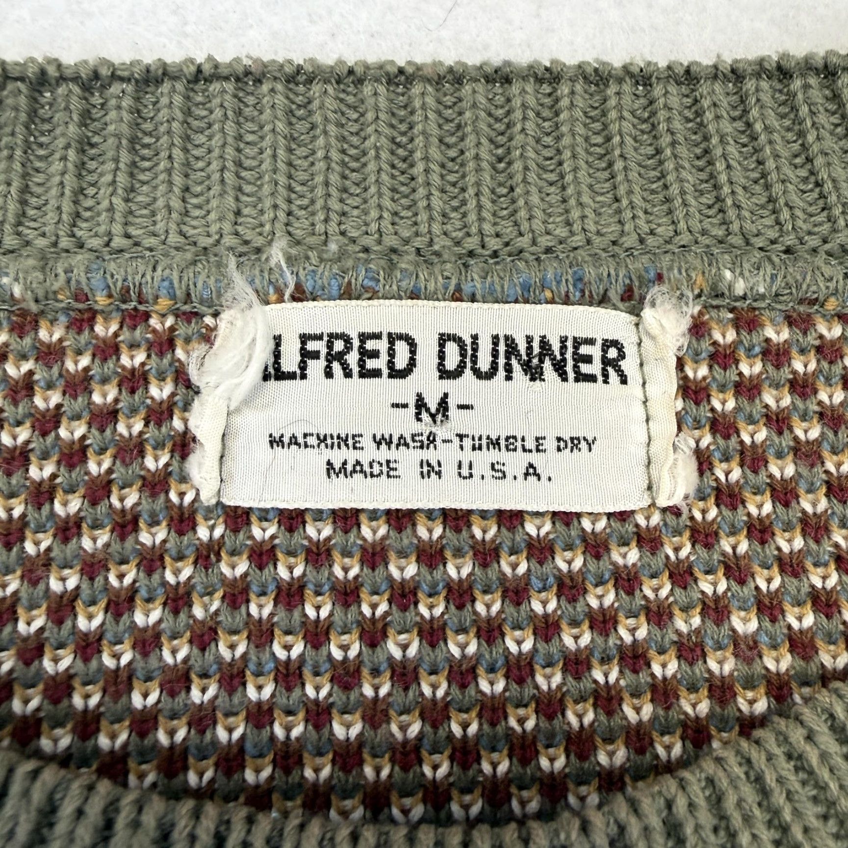 Vintage VINTAGE Alfred Dunner Sweater Womens Medium Green Horse Equestrian Scene USA Size M / US 6-8 / IT 42-44 - 5 Thumbnail